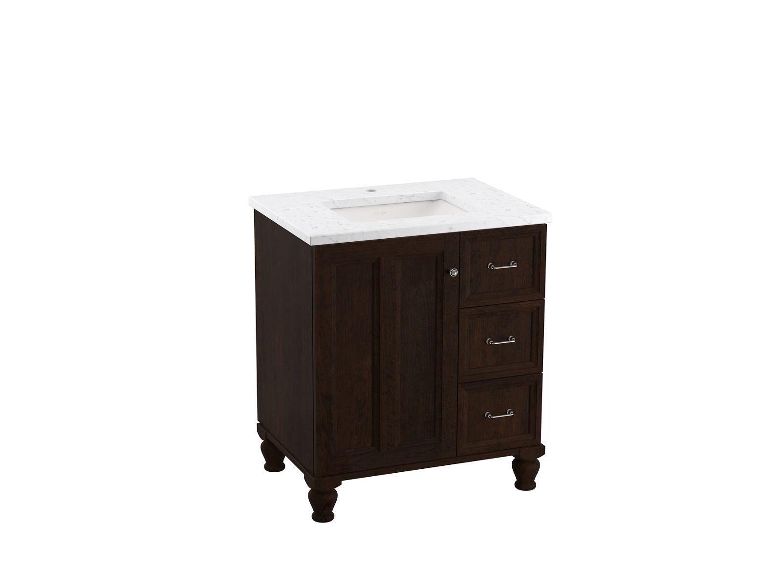 Damask® 30" bathroom vanity cabinet