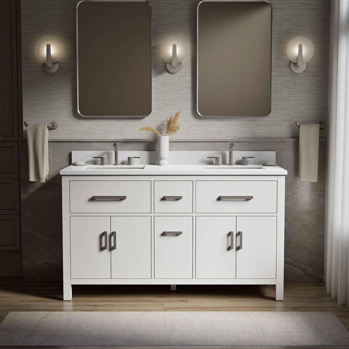 61061-kresla-60-bathroom-vanity-cabinet-with-sinks-and-quartz-top-5.jpg Kresla® 60" bathroom vanity cabinet with sinks and quartz top