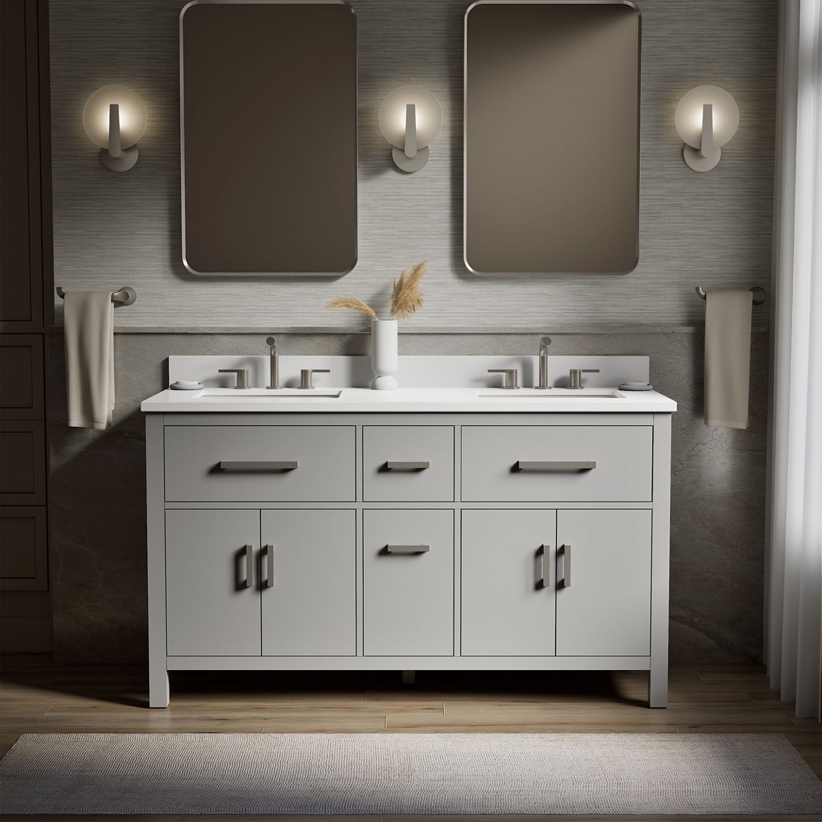 61061-kresla-60-bathroom-vanity-cabinet-with-sinks-and-quartz-top-6.jpg Kresla® 60" bathroom vanity cabinet with sinks and quartz top