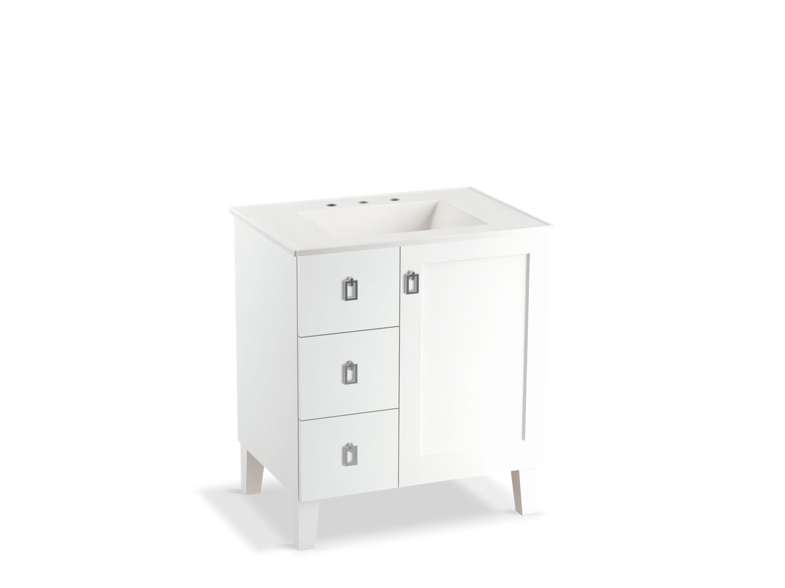 Poplin® 30" bathroom vanity cabinet