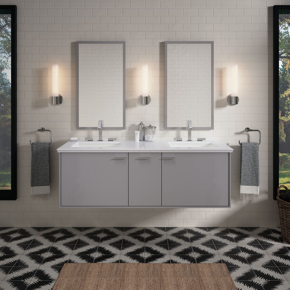 61174-solid-expressions-61-vanity-top-with-double-verticyl-rectangular-cutout-6.jpg Solid/Expressions® 61" vanity top with double Verticyl® rectangular cutout