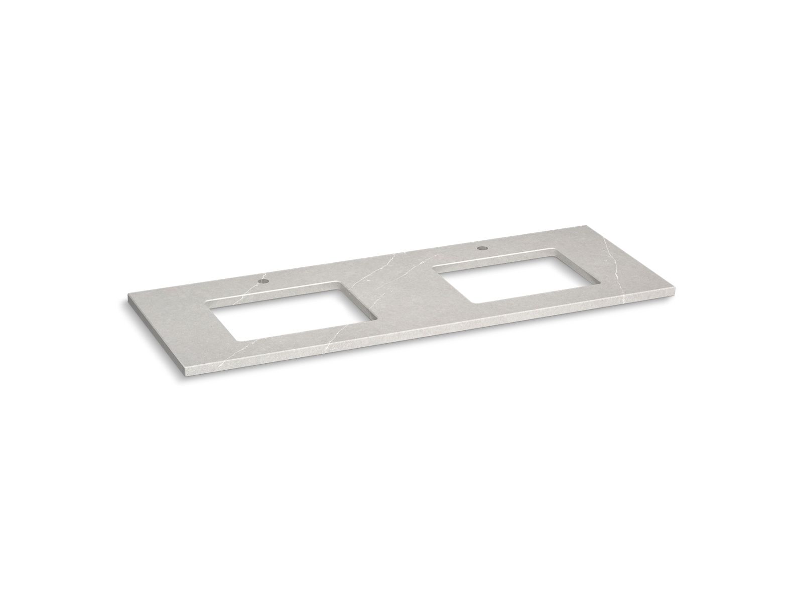 61234-silestone-61-quartz-vanity-top-with-two-rectangular-cutouts-2.jpg Silestone® 61" quartz vanity top with two rectangular cutouts