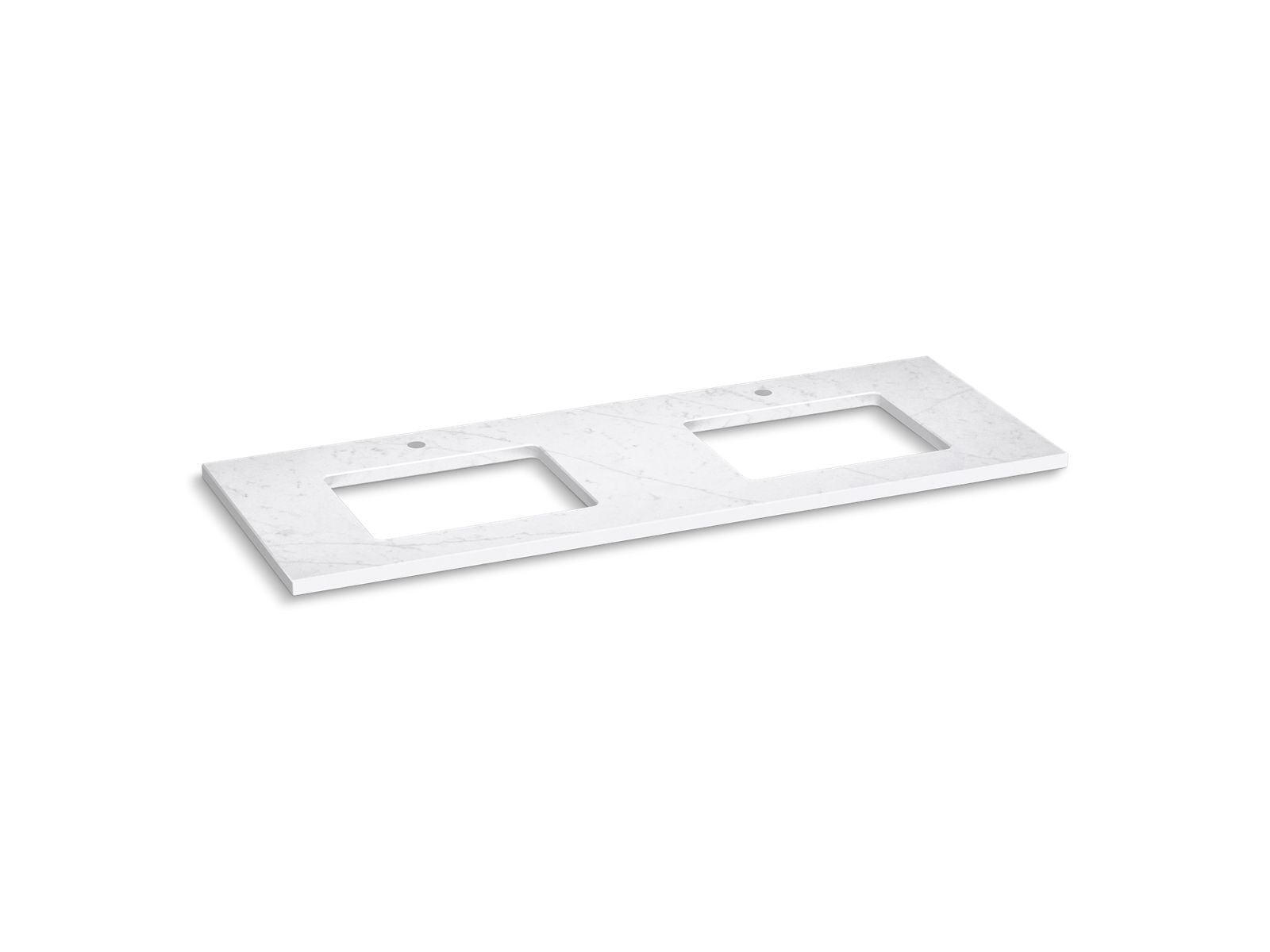 61234-silestone-61-quartz-vanity-top-with-two-rectangular-cutouts-3.jpg Silestone® 61" quartz vanity top with two rectangular cutouts