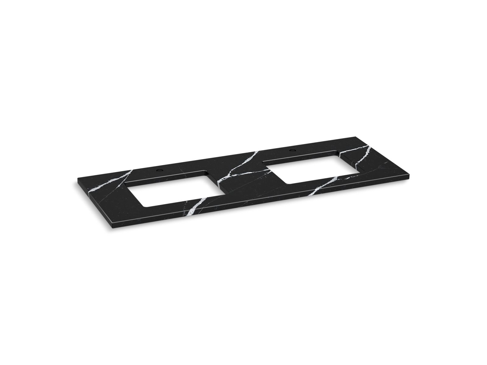 61234-silestone-61-quartz-vanity-top-with-two-rectangular-cutouts-4.jpg Silestone® 61" quartz vanity top with two rectangular cutouts