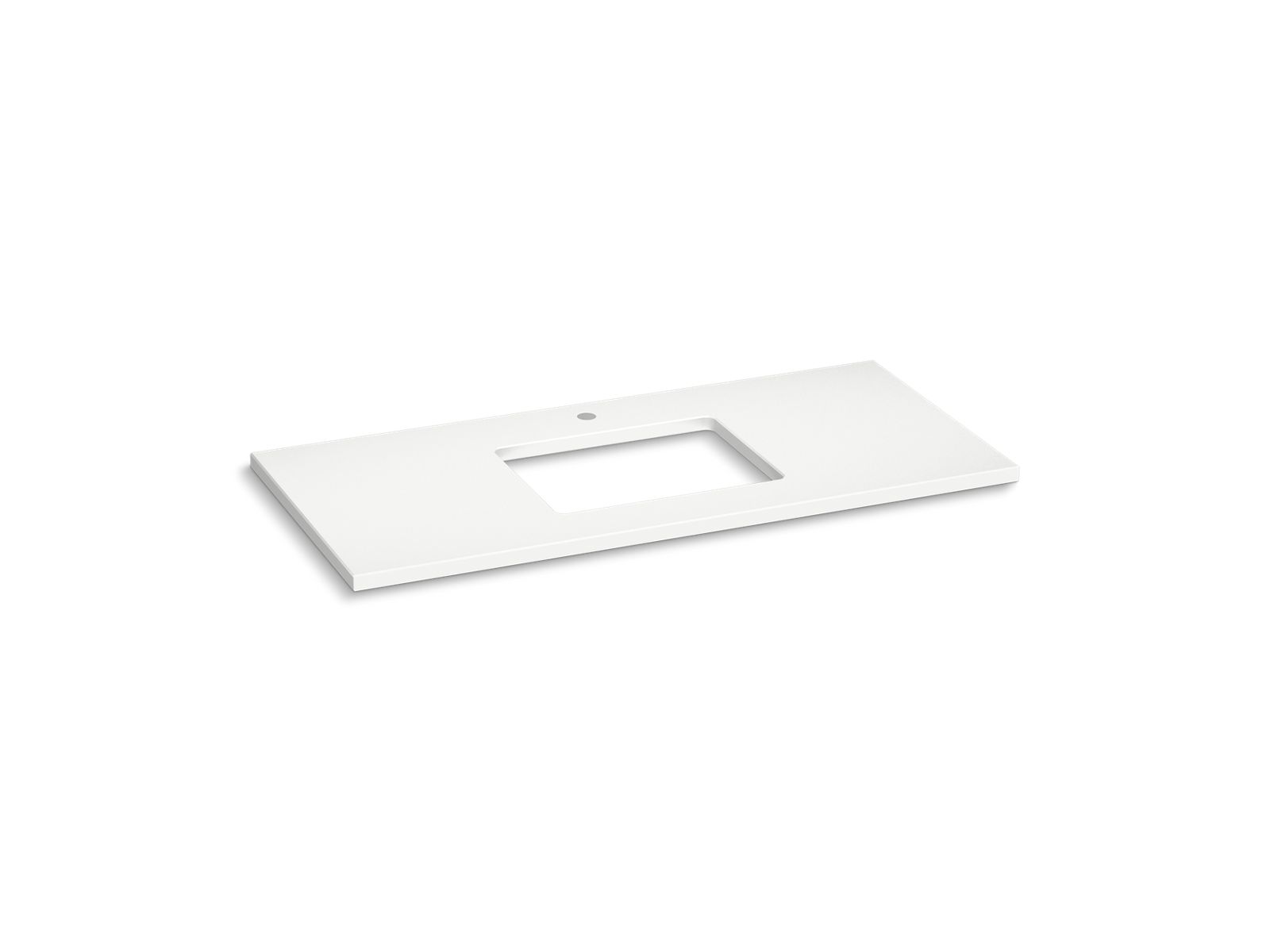 61348-silestone-49-quartz-vanity-top-with-rectangular-cutout-1.jpg Silestone® 49" quartz vanity top with rectangular cutout