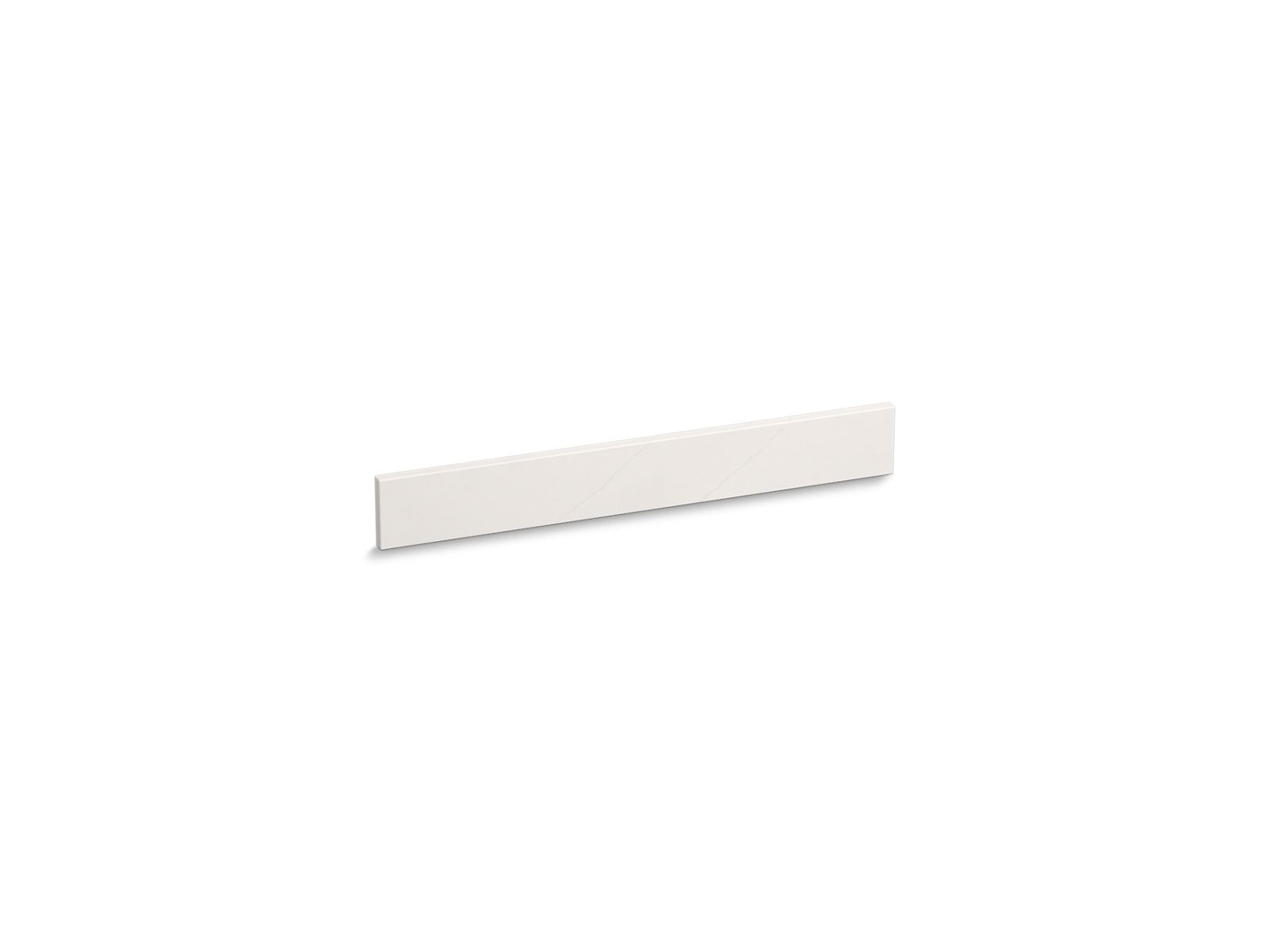 4" x 30" quartz backsplash