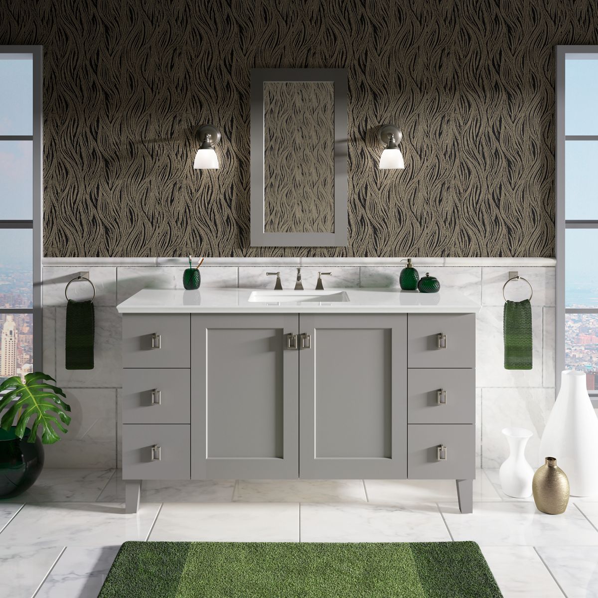 61450-solid-expressions-61-vanity-top-with-single-verticyl-rectangular-cutout-5.jpg Solid/Expressions® 61" vanity top with single Verticyl® rectangular cutout
