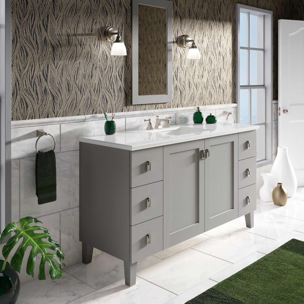 61450-solid-expressions-61-vanity-top-with-single-verticyl-rectangular-cutout-6.jpg Solid/Expressions® 61" vanity top with single Verticyl® rectangular cutout