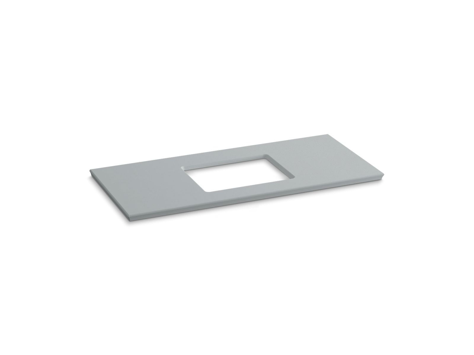 61639-solid-expressions-49-vanity-top-with-single-verticyl-rectangular-cutout-4.jpg Solid/Expressions® 49" vanity top with single Verticyl® rectangular cutout