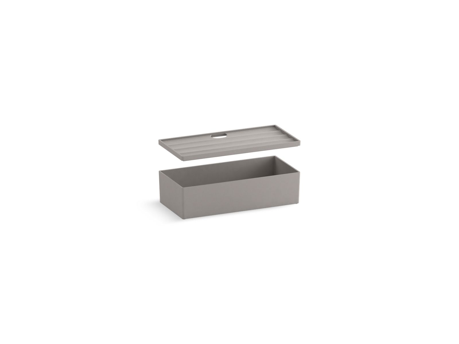 Drawer organizer with lid