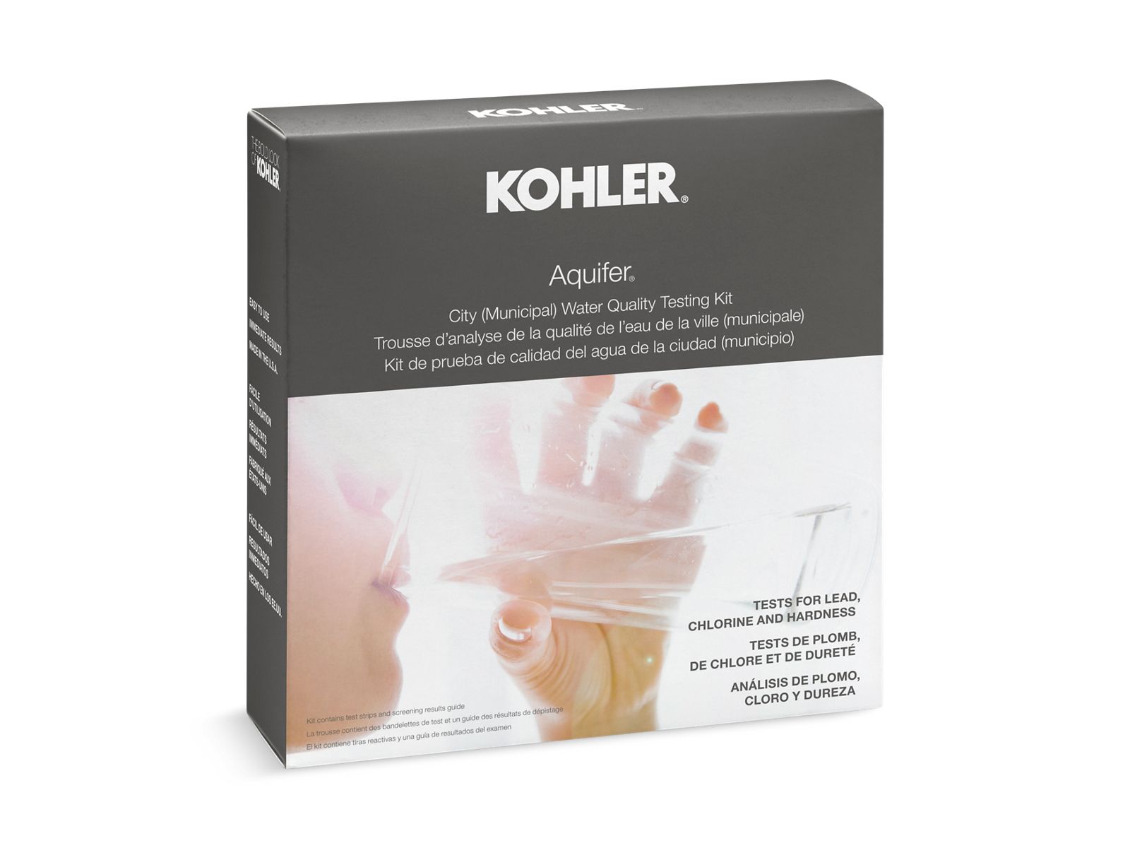 Aquifer® City (municipal) water quality test kit