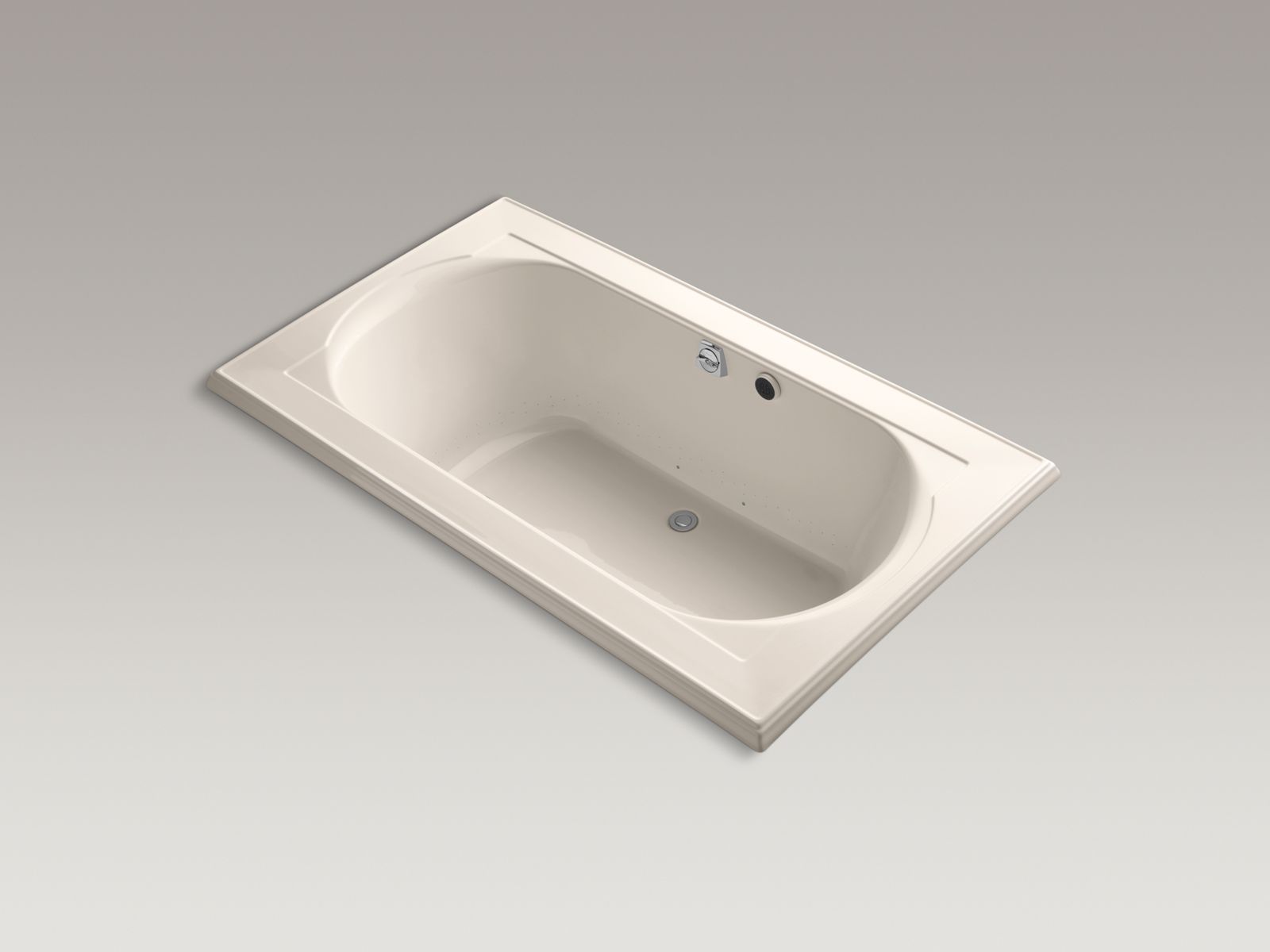 6196-memoirs-72-x-42-drop-in-bubblemassage-air-bath-with-bask-heated-surface-and-end-drain-4.jpg Memoirs® 72" x 42" drop-in BubbleMassage™ air bath with Bask® heated surface and end drain