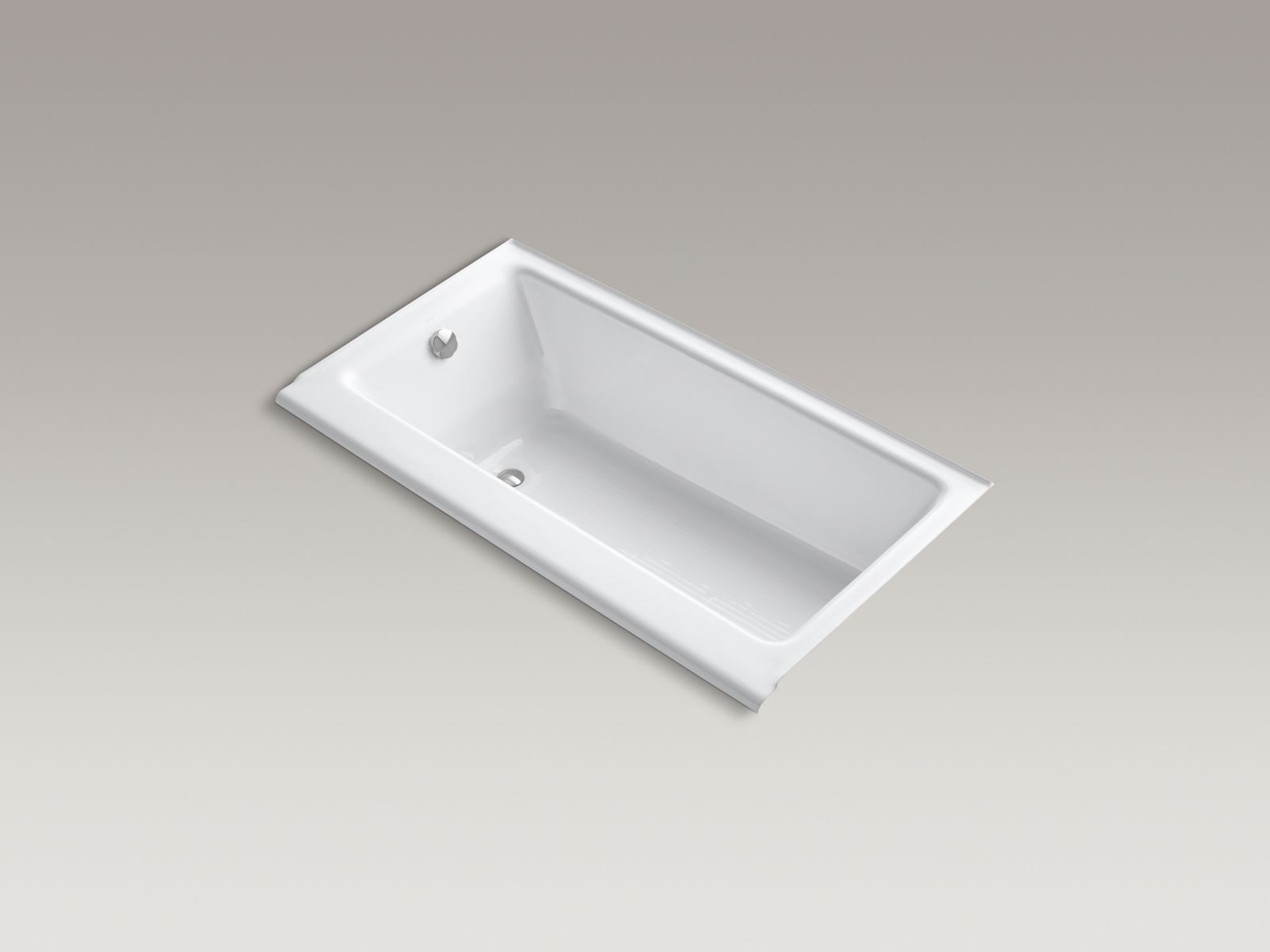 Highbridge(R) 60" x 32" alcove bath with left-hand drain