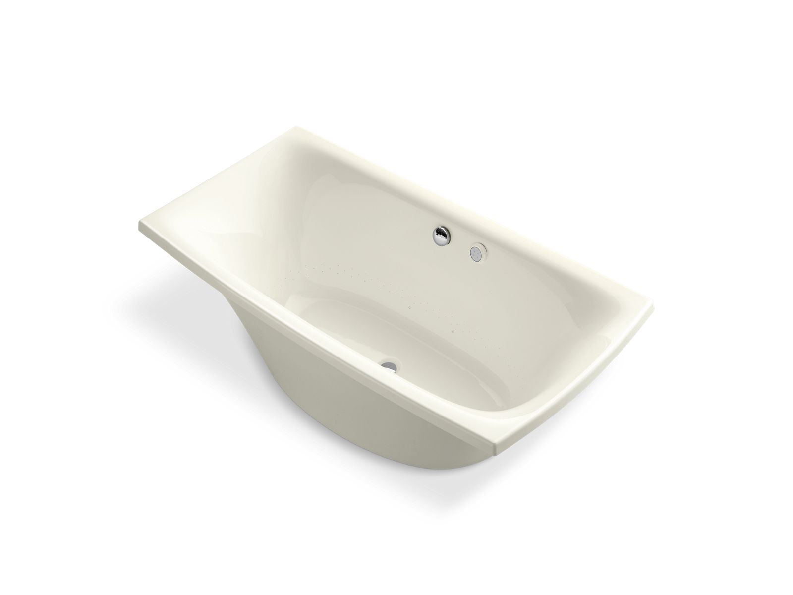 6444-escale-71-5-8-x-35-5-8-freestanding-bubblemassage-air-bath-with-hole-drilling-for-symbol-roman-bath-filler-3.jpg Escale® 71-5/8" x 35-5/8" freestanding BubbleMassage™ air bath with hole drilling for Symbol® Roman bath filler