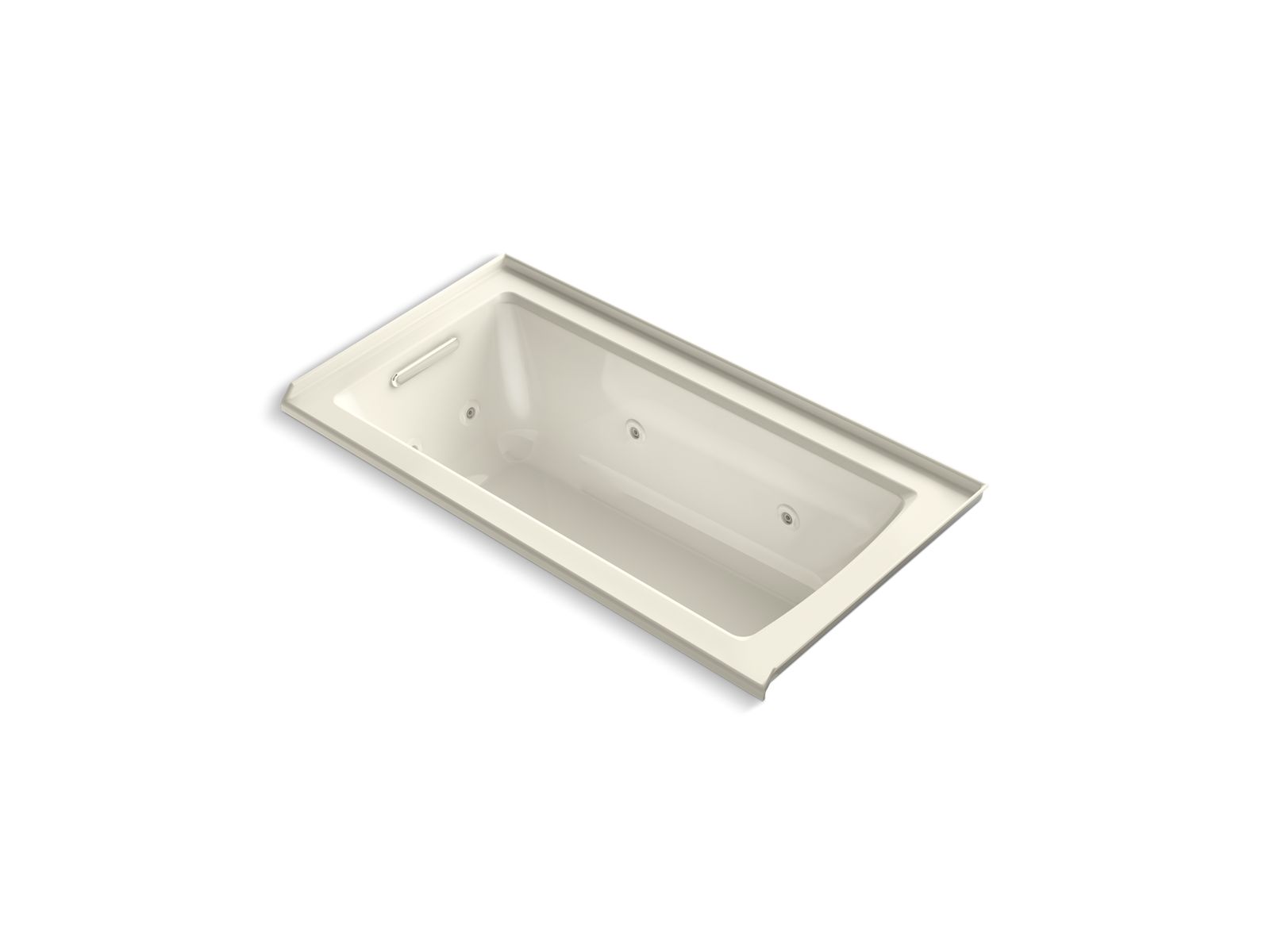 6459-archer-60-x-30-three-side-integral-flange-whirlpool-bath-with-heater-and-left-hand-drain-2.jpg Archer® 60" x 30" three-side integral flange whirlpool bath with heater and left-hand drain