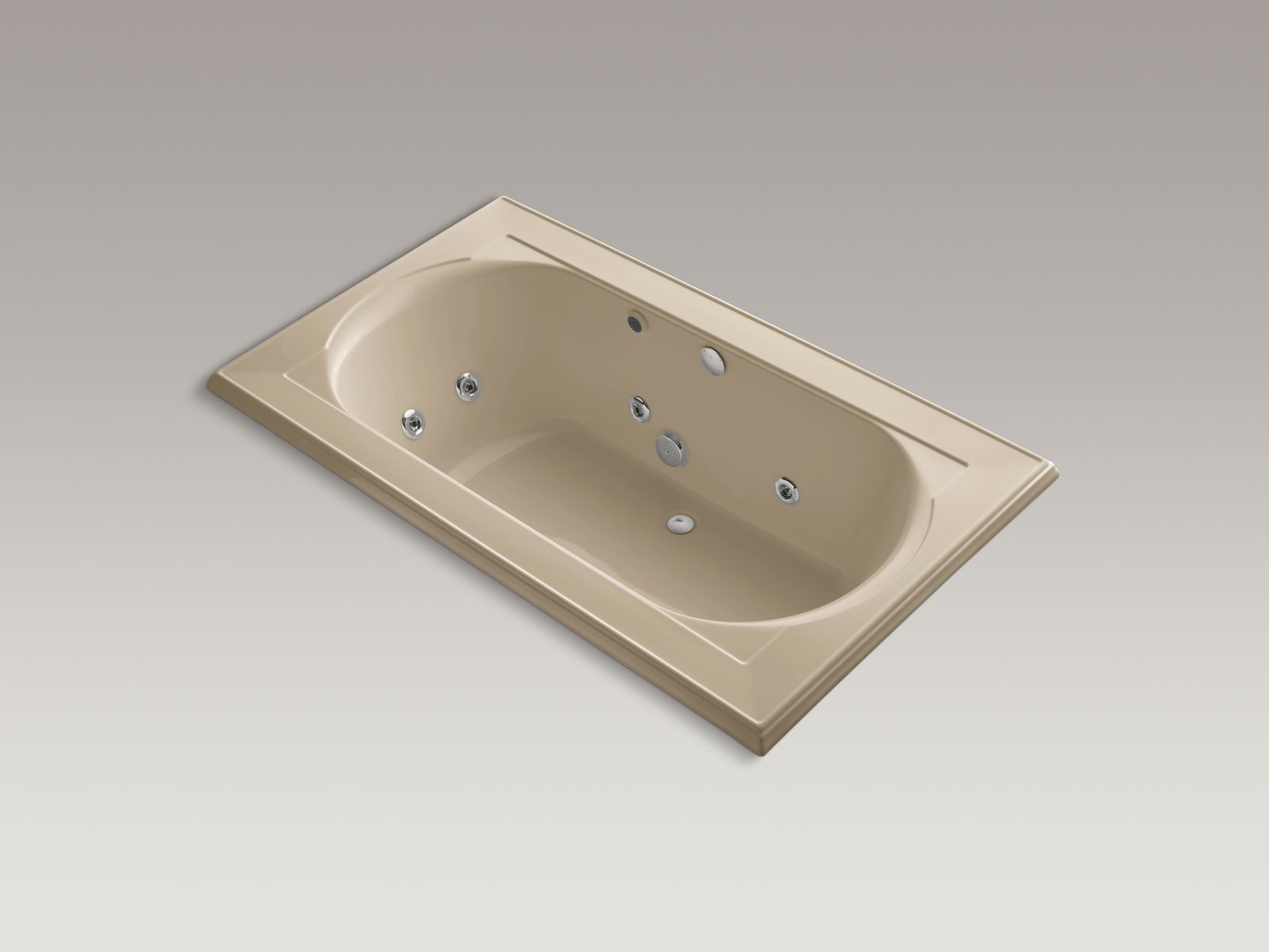 6487-memoirs-72-x-42-drop-in-whirlpool-bath-with-end-drain-and-heater-without-jet-trim-2.jpg Memoirs® 72" x 42" drop-in whirlpool bath with end drain and heater without jet trim