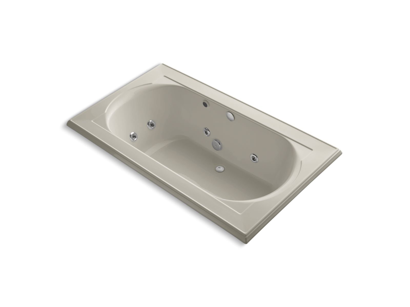 6487-memoirs-72-x-42-drop-in-whirlpool-bath-with-end-drain-and-heater-without-jet-trim-9.jpg Memoirs® 72" x 42" drop-in whirlpool bath with end drain and heater without jet trim