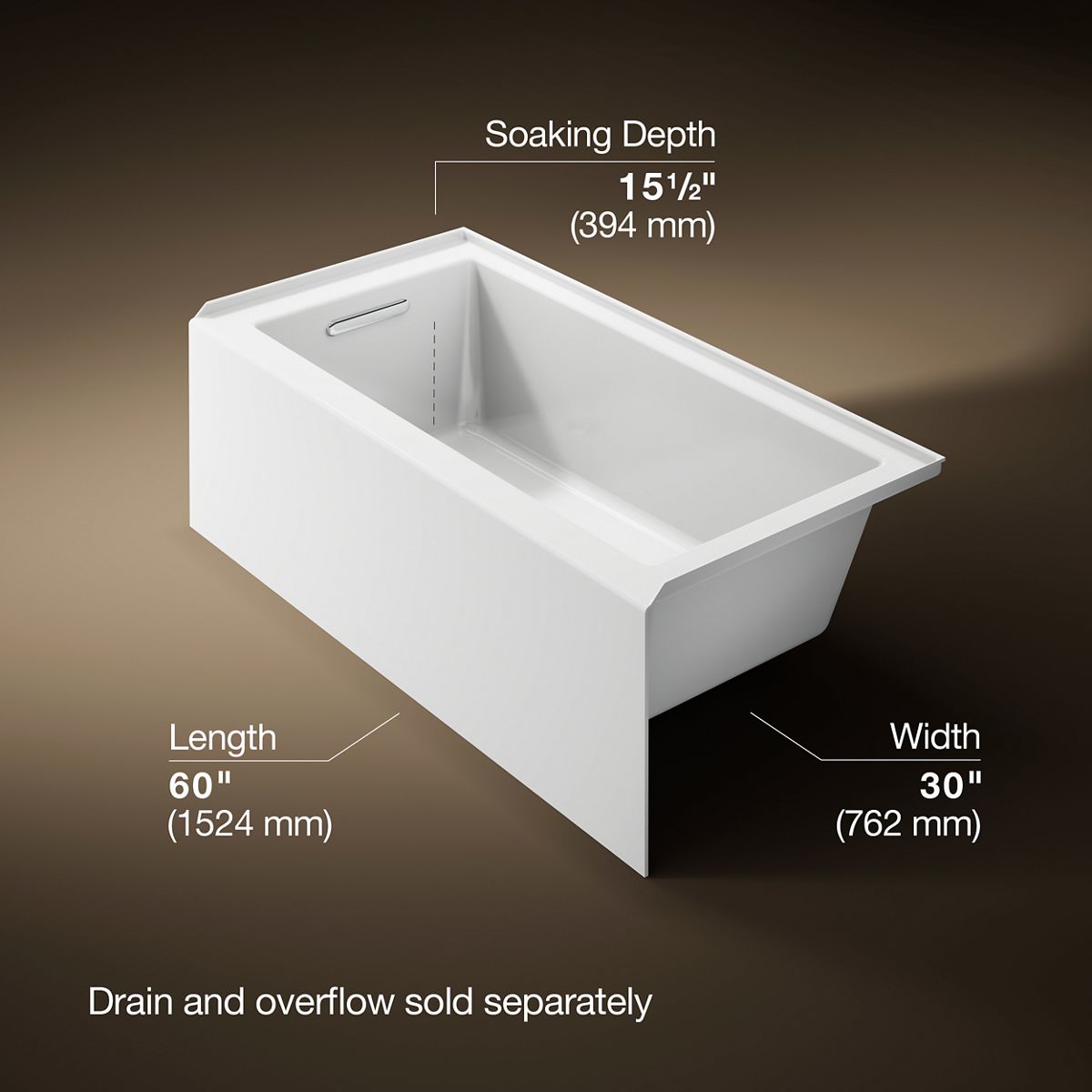 6596-underscore-60-x-30-alcove-bath-with-integral-apron-integral-flange-and-left-hand-drain-3.jpg Underscore® 60" x 30" alcove bath with integral apron, integral flange, and left-hand drain