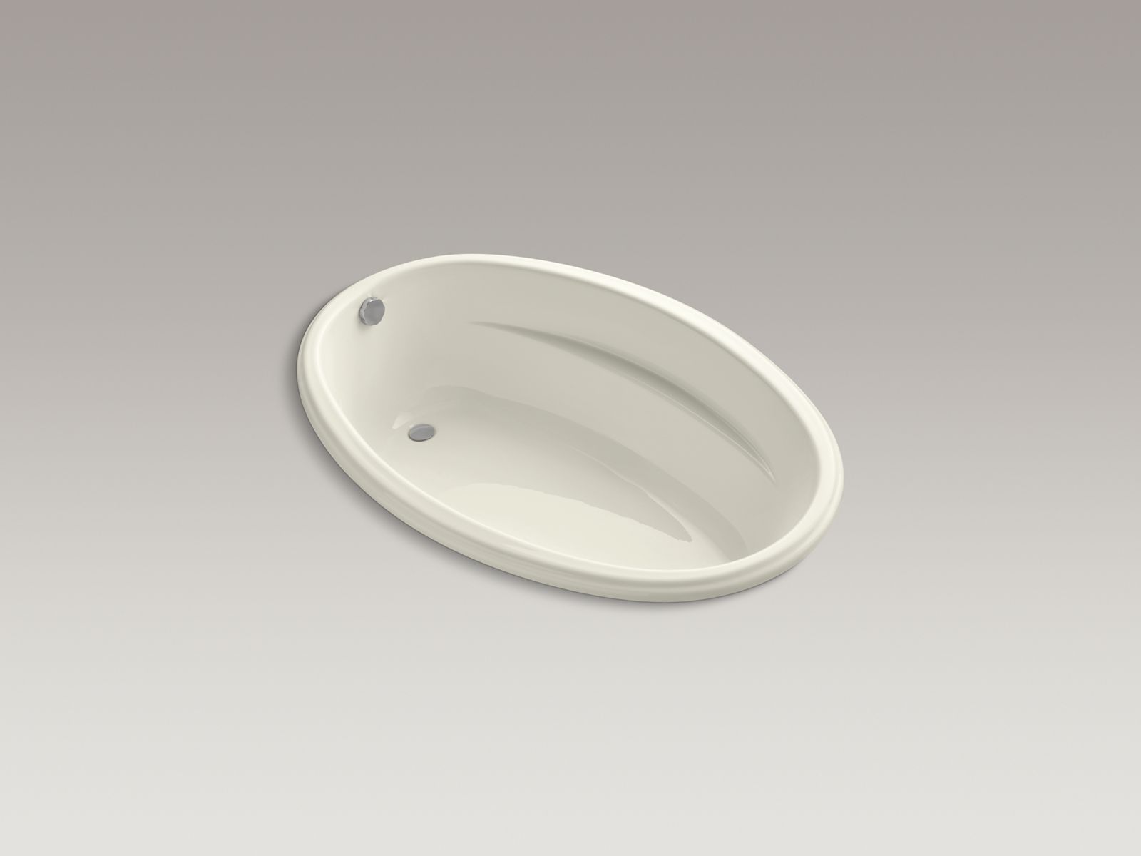 6040 60" x 40" oval drop-in bath