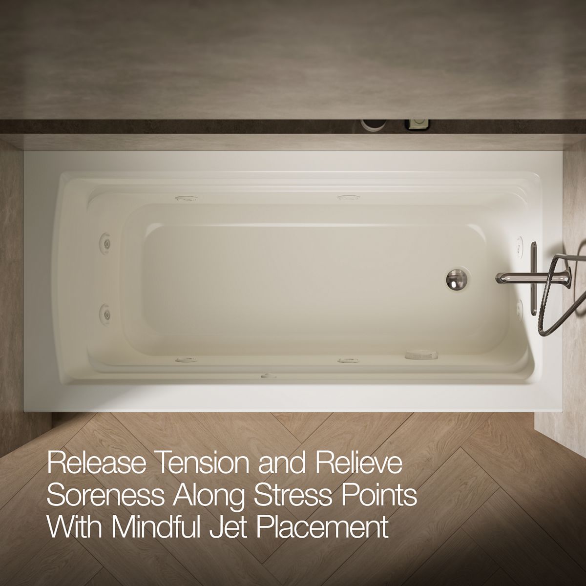 6673-archer-66-x-32-alcove-heated-whirlpool-right-drain-30.jpg Archer® 66" x 32" alcove heated whirlpool, right drain