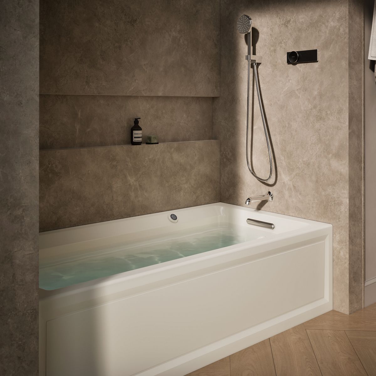 6684-archer-72-x-36-alcove-heated-bubblemassage-air-bath-with-bask-heated-surface-right-drain-11.jpg Archer® 72" x 36" alcove Heated BubbleMassage™ air bath with Bask® heated surface, right drain
