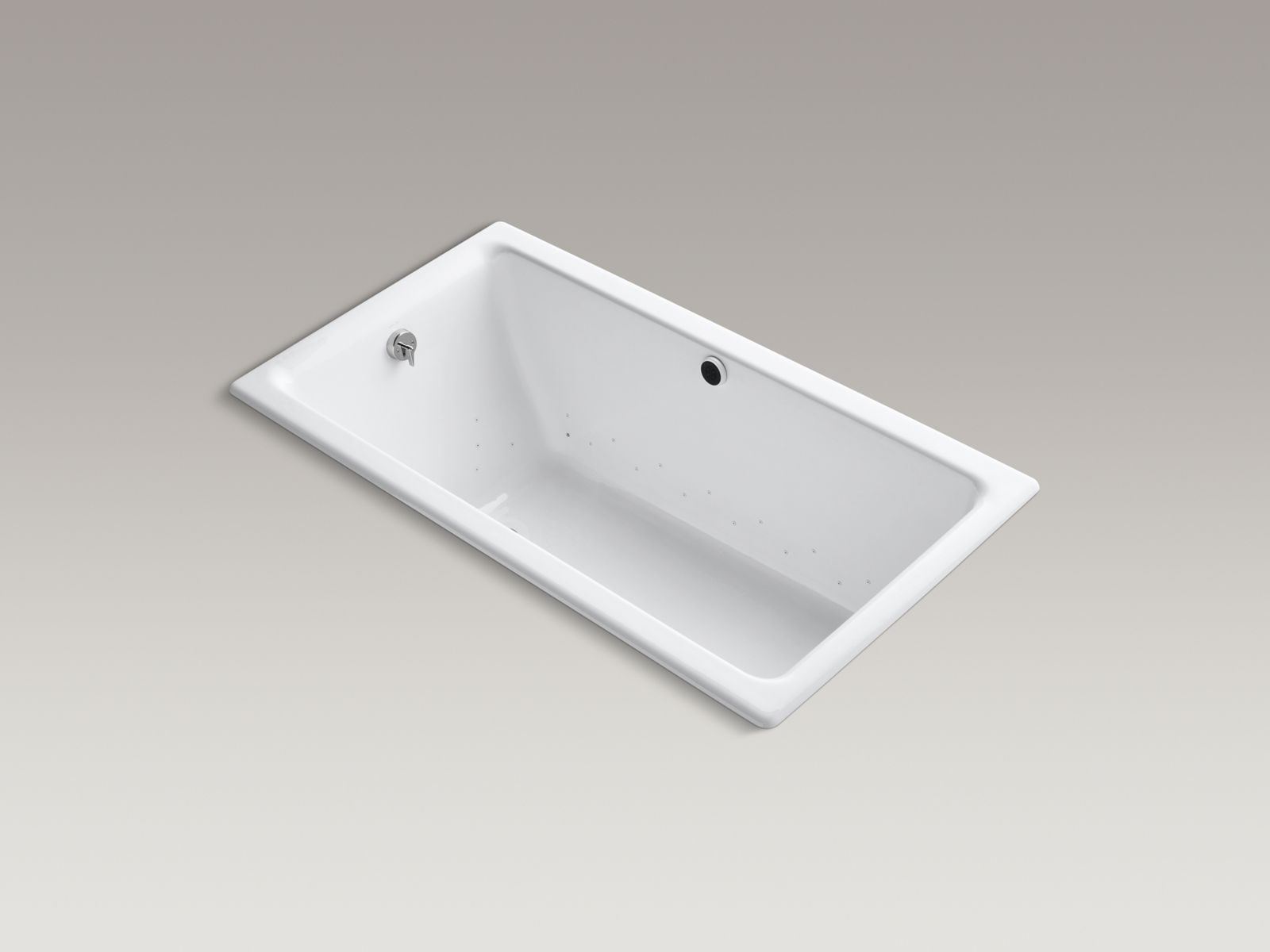 Kathryn(R) 66" x 36" drop-in BubbleMassage(TM) Air Bath with White airjet color finish