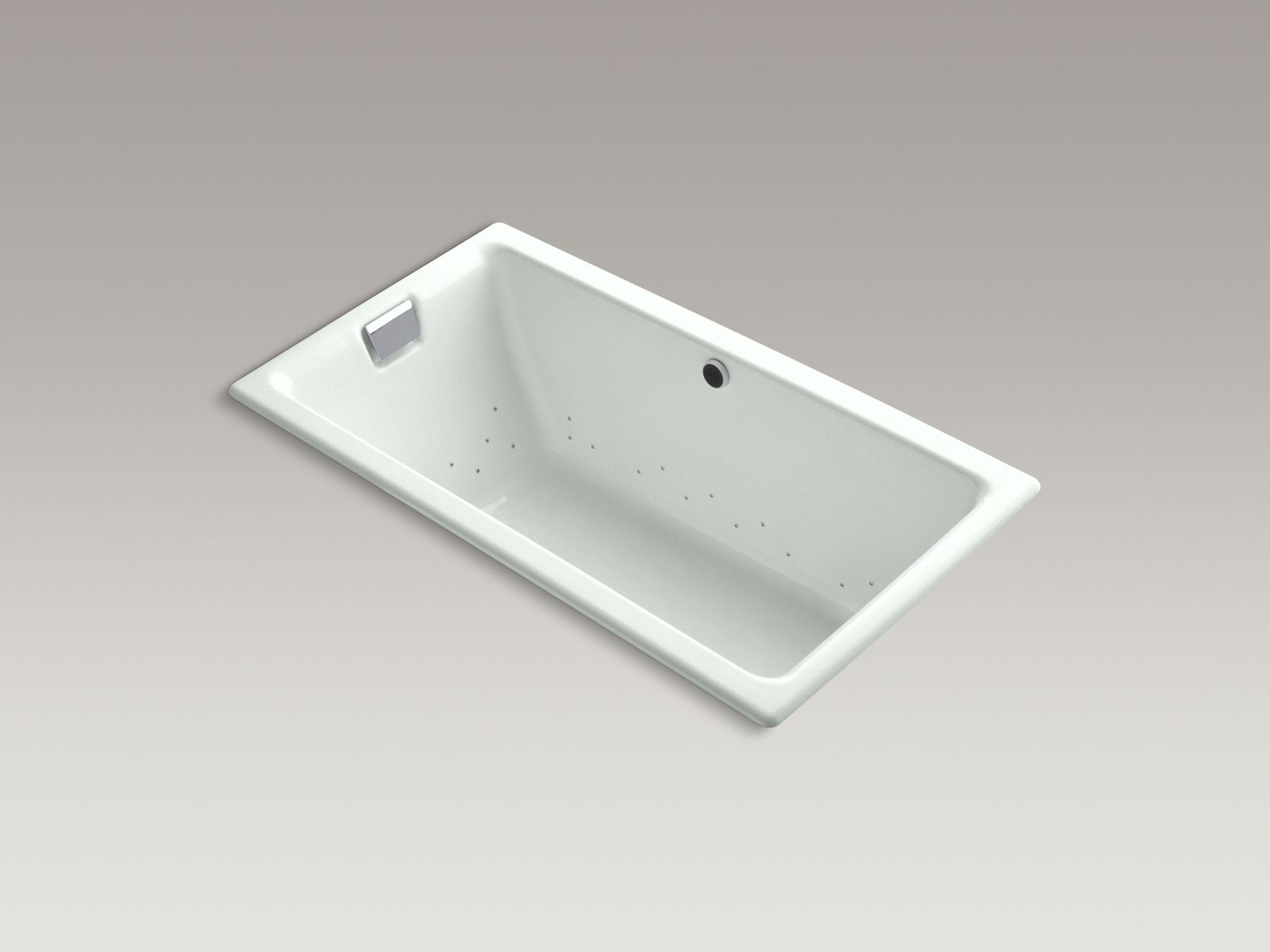 6763-tea-for-two-66-x-36-drop-in-bubblemassage-air-bath-with-polished-chrome-airjet-finish-finish-6.jpg Tea-for-Two® 66" x 36" drop-in BubbleMassage™ air bath with Polished Chrome airjet finish finish