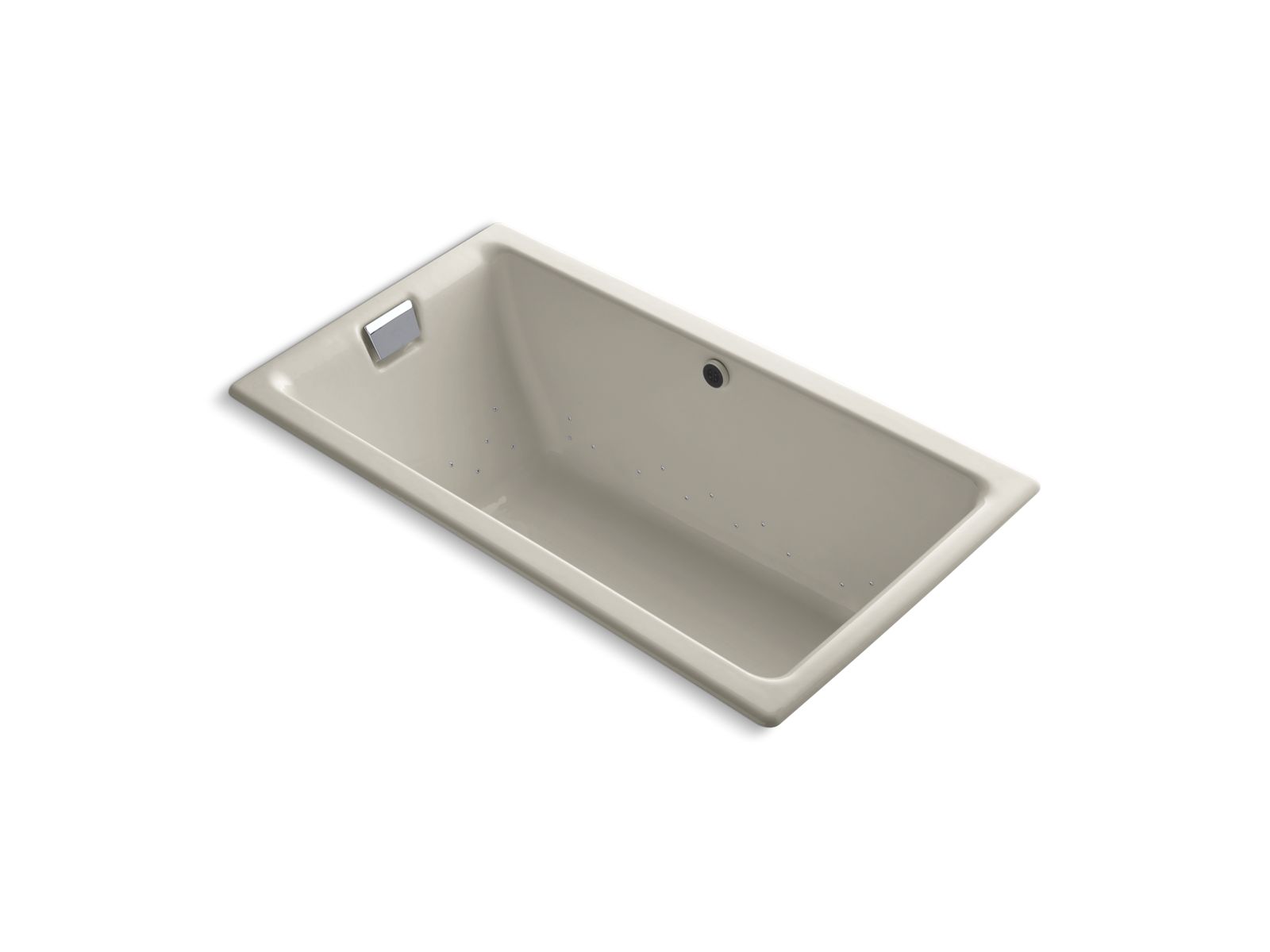 6763-tea-for-two-66-x-36-drop-in-bubblemassage-air-bath-with-polished-chrome-airjet-finish-finish-7.jpg Tea-for-Two® 66" x 36" drop-in BubbleMassage™ air bath with Polished Chrome airjet finish finish
