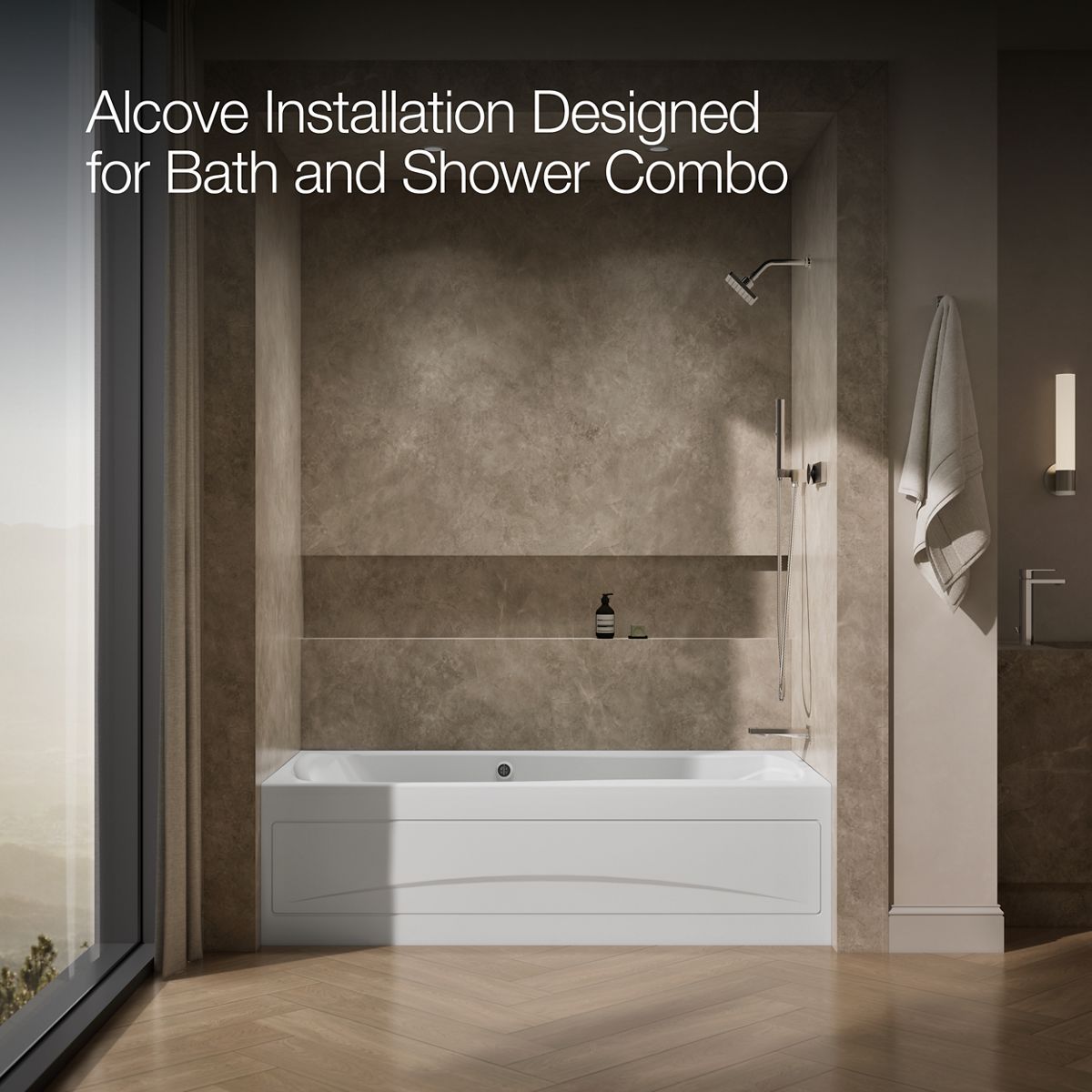 7007-mariposa-72-x-36-alcove-whirlpool-bath-with-bask-heated-surface-right-drain-9.jpg Mariposa® 72" x 36" alcove whirlpool bath with Bask® heated surface, right drain