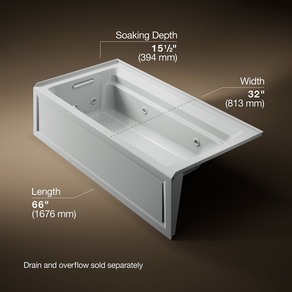 7025-archer-72-x-36-alcove-whirlpool-bath-with-alcove-left-drain-19.jpg Archer® 72" x 36" alcove whirlpool bath with alcove, left drain
