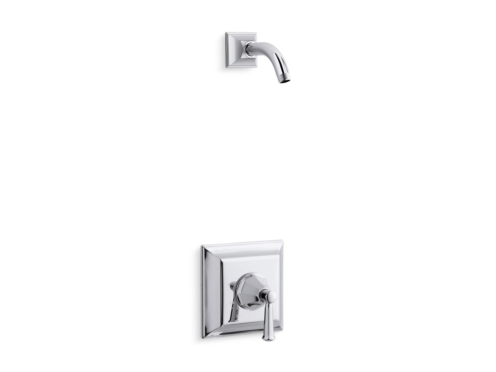 Memoirs® Stately Rite-Temp® shower trim set with lever handle, less showerhead