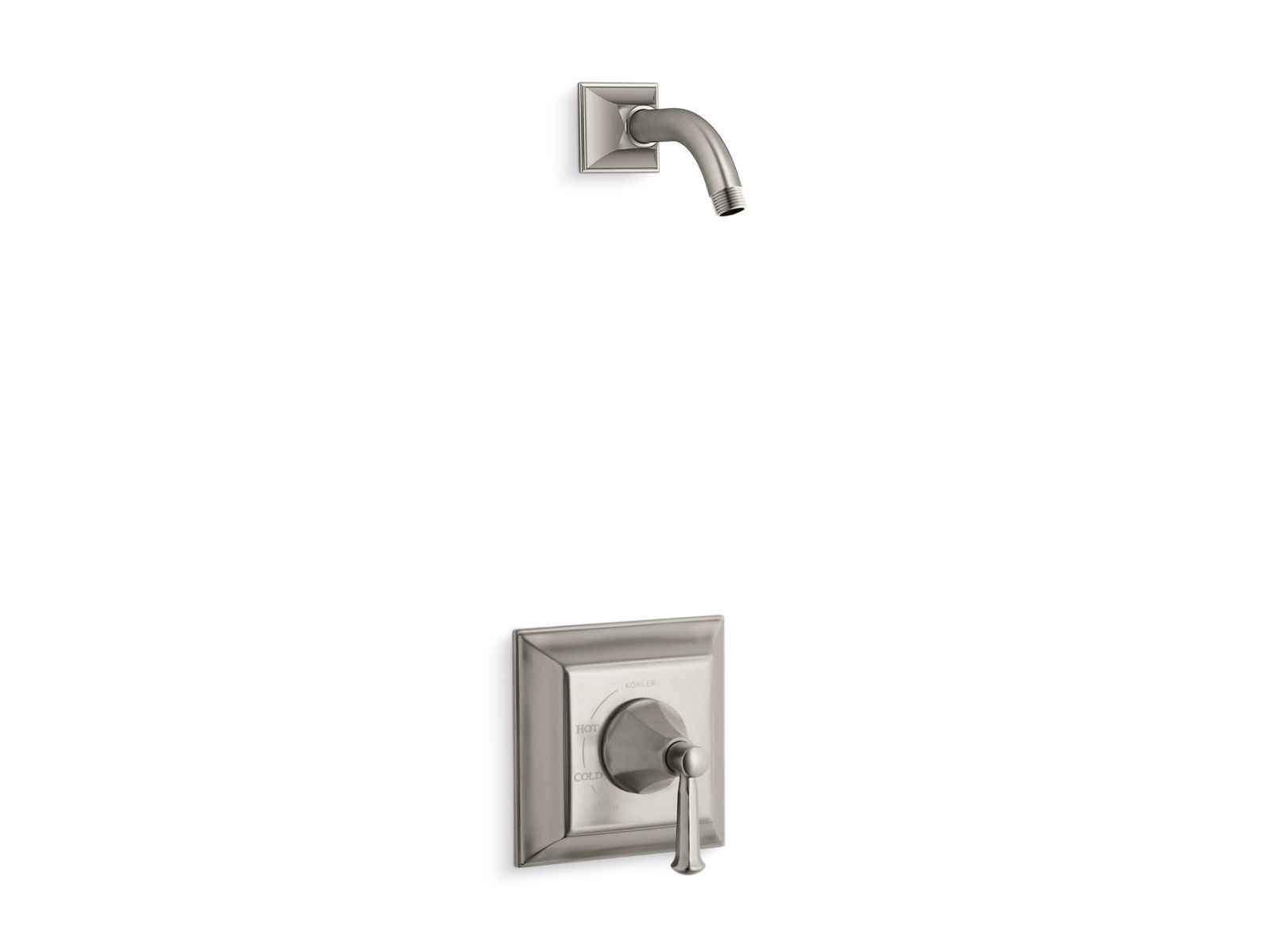 Memoirs® Stately Rite-Temp® shower trim set with lever handle, less showerhead