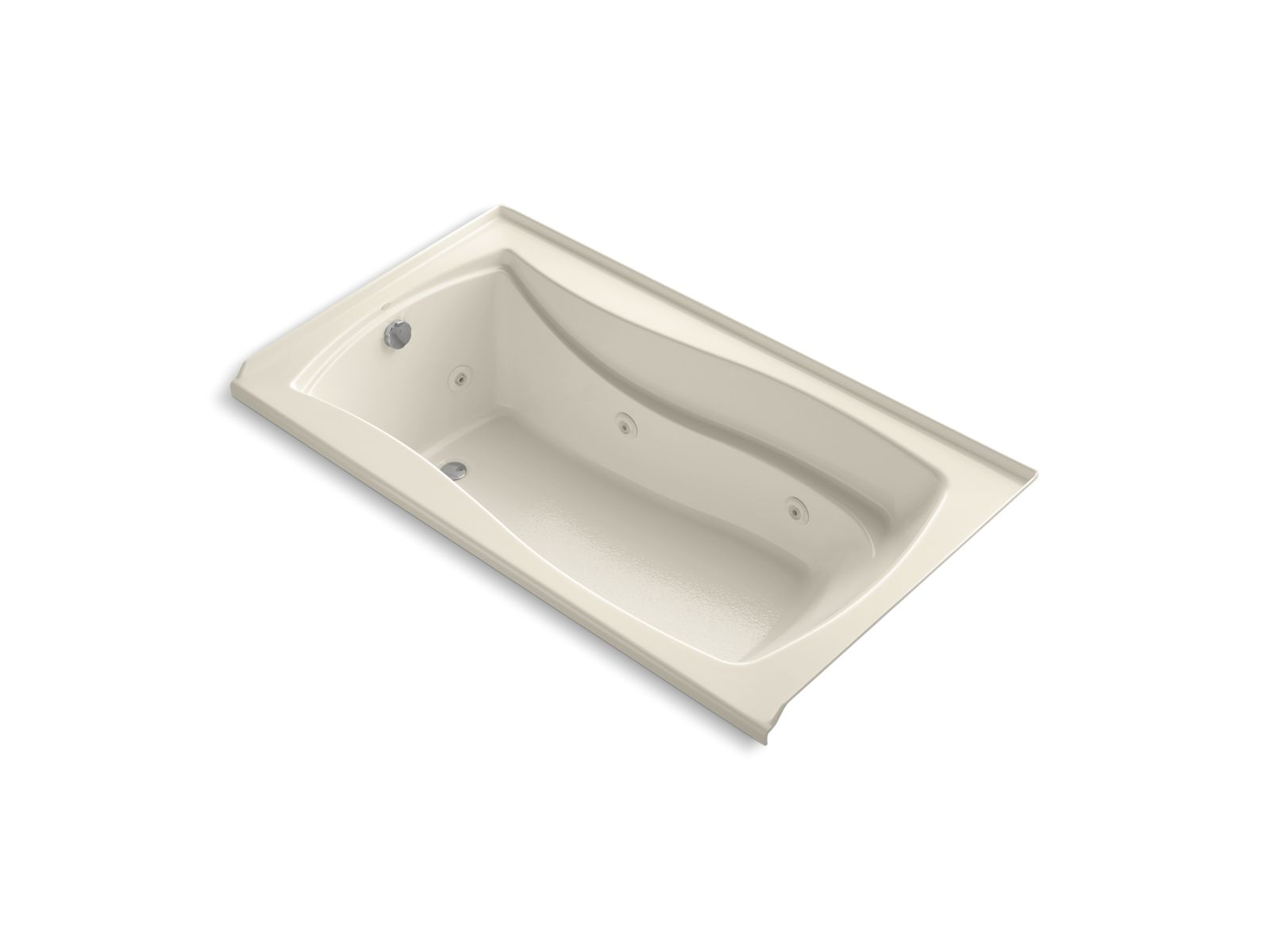 7131-mariposa-66-x-36-alcove-heated-whirlpool-left-drain-2.jpg Mariposa® 66" x 36" alcove heated whirlpool, left drain