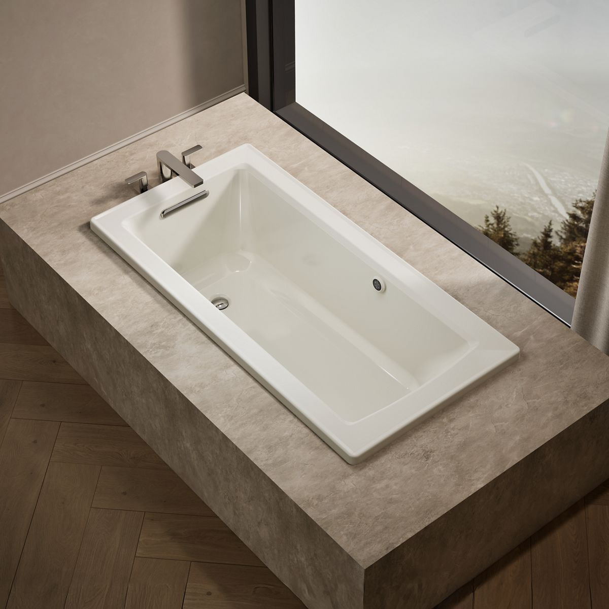 7143-archer-60-x-30-drop-in-bath-with-bask-heated-surface-14.jpg Archer® 60" x 30" drop-in bath with Bask® heated surface