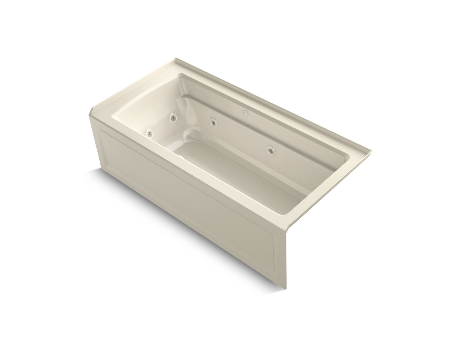 7481-archer-66-x-32-integral-apron-bubblemassage-air-bath-and-whirlpool-with-right-hand-drain-3.jpg Archer® 66" x 32" integral apron BubbleMassage™ air bath and whirlpool with right-hand drain