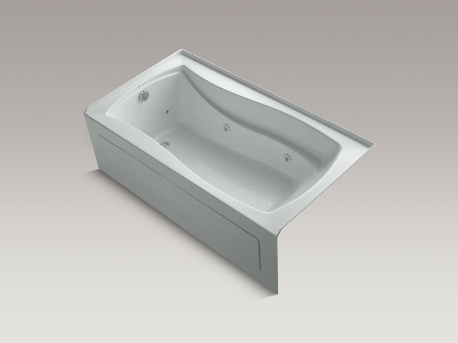 7605-mariposa-66-x-36-alcove-heated-whirlpool-left-drain-3.jpg Mariposa® 66" x 36" alcove heated whirlpool, left drain