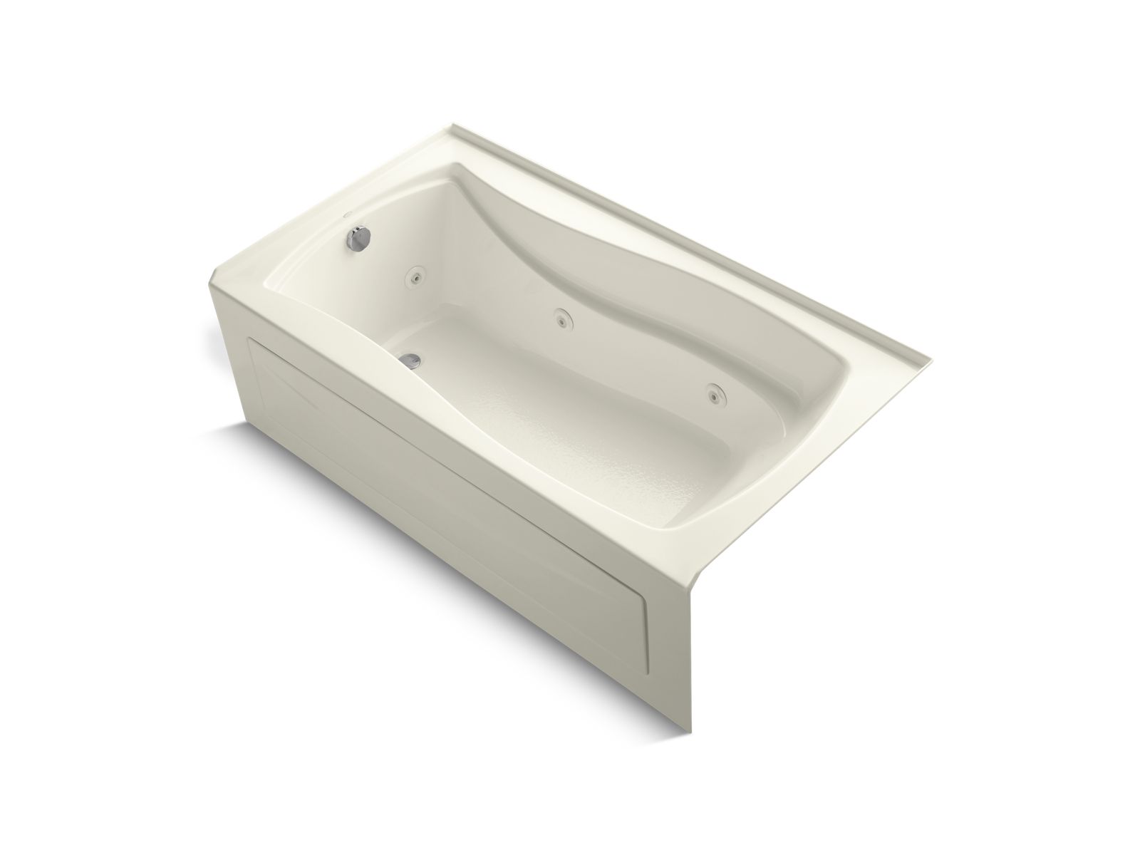 7605-mariposa-66-x-36-alcove-heated-whirlpool-left-drain-4.jpg Mariposa® 66" x 36" alcove heated whirlpool, left drain