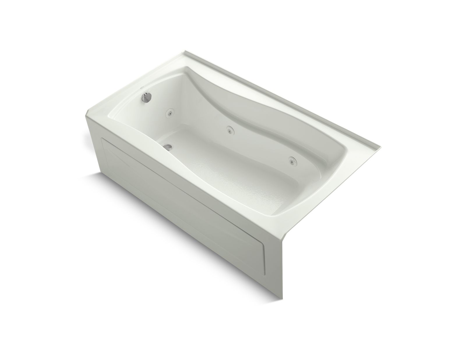 7605-mariposa-66-x-36-alcove-heated-whirlpool-left-drain-6.jpg Mariposa® 66" x 36" alcove heated whirlpool, left drain