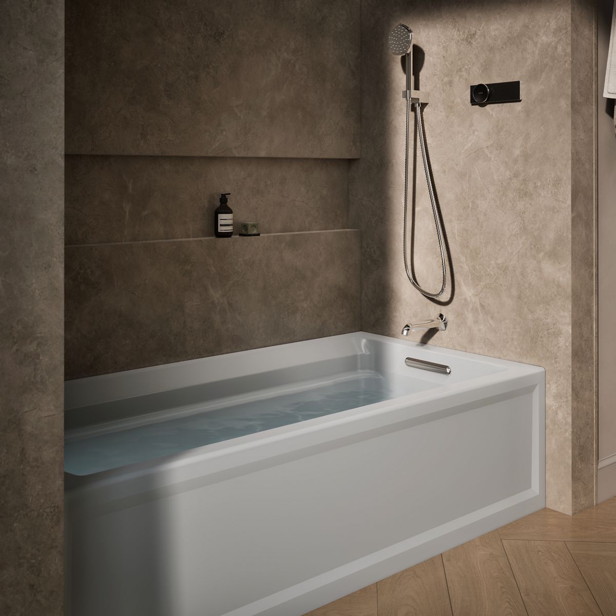 7628-archer-72-x-36-alcove-bath-with-bask-heated-surface-alcove-right-drain-13.jpg Archer® 72" x 36" alcove bath with Bask® heated surface, alcove, right drain