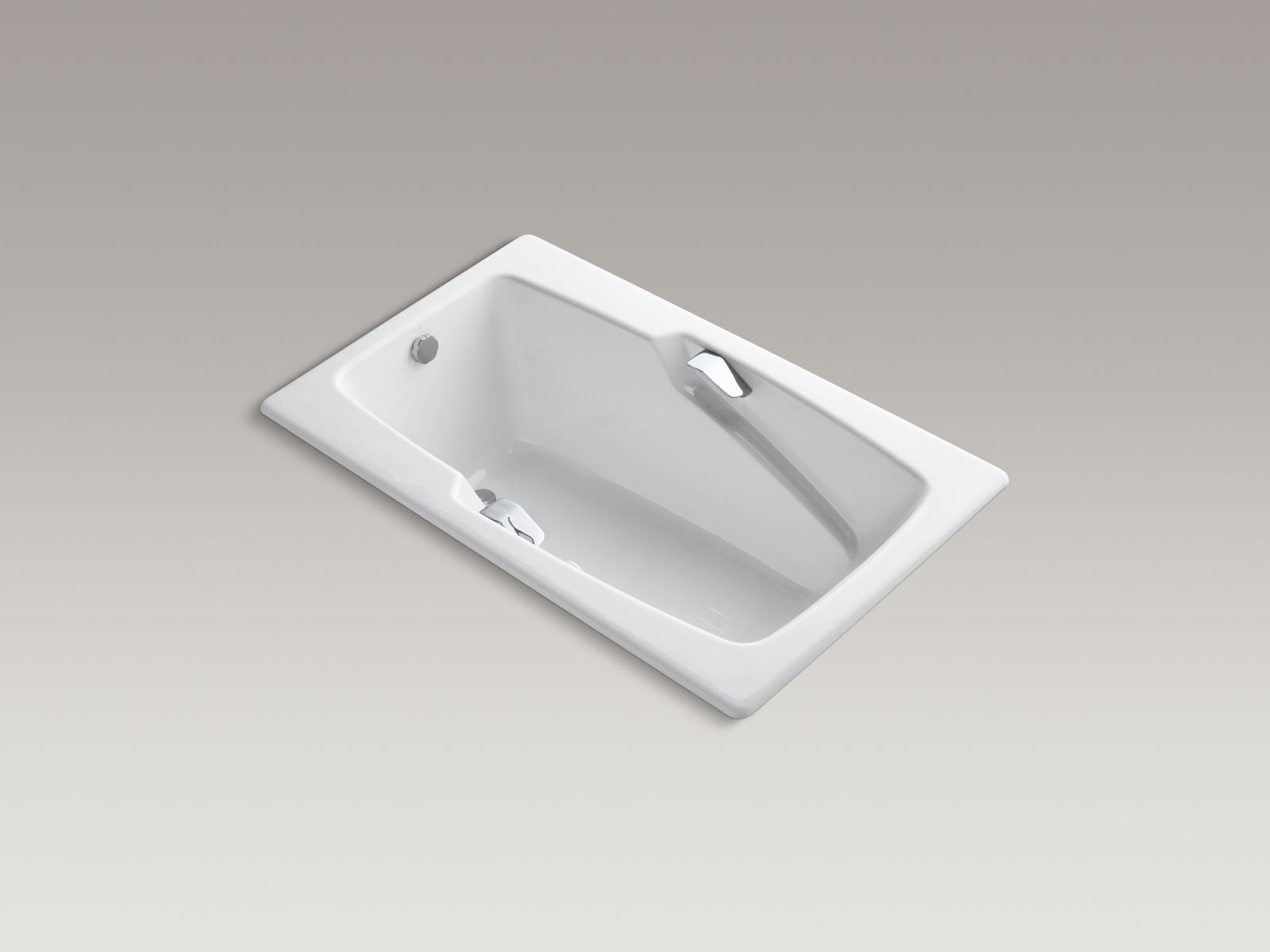 Steeping(TM) 60" x 36" drop-in bath without trim