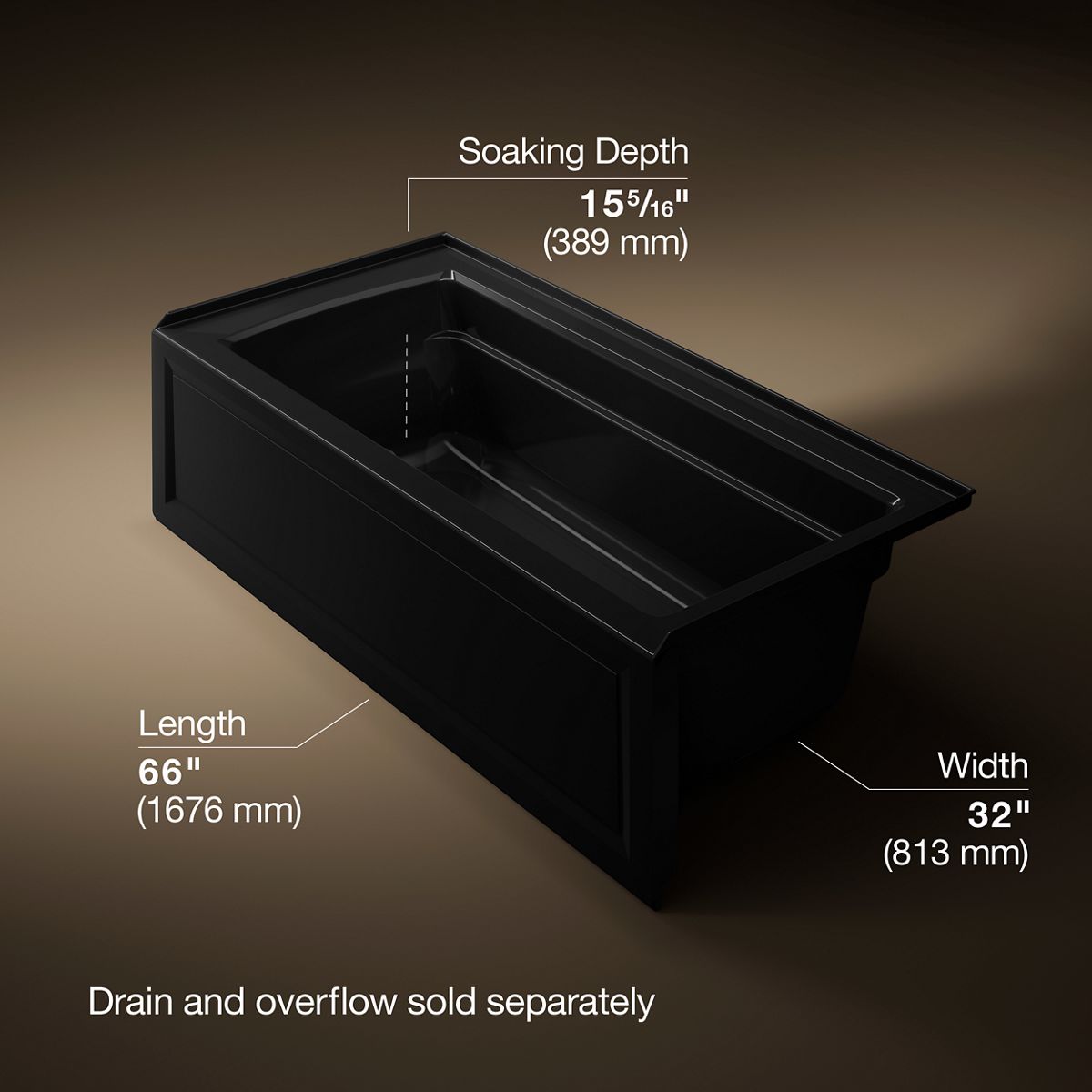 7748-archer-66-x-32-alcove-bath-with-bask-heated-surface-right-drain-16.jpg Archer® 66" x 32" alcove bath with Bask® heated surface, right drain