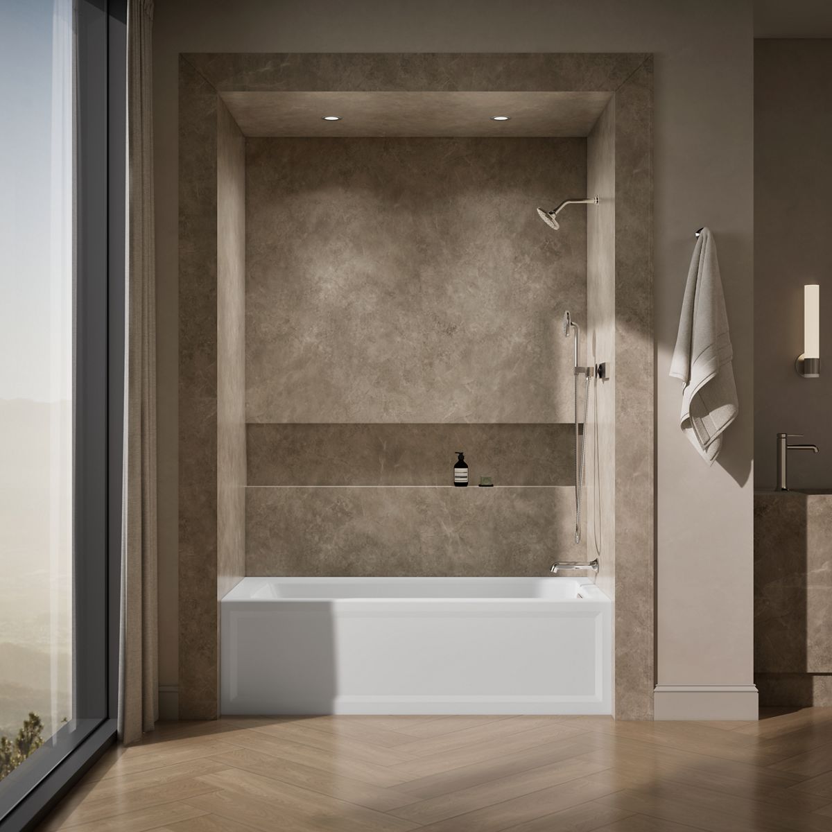 7748-archer-66-x-32-alcove-bath-with-bask-heated-surface-right-drain-19.jpg Archer® 66" x 32" alcove bath with Bask® heated surface, right drain