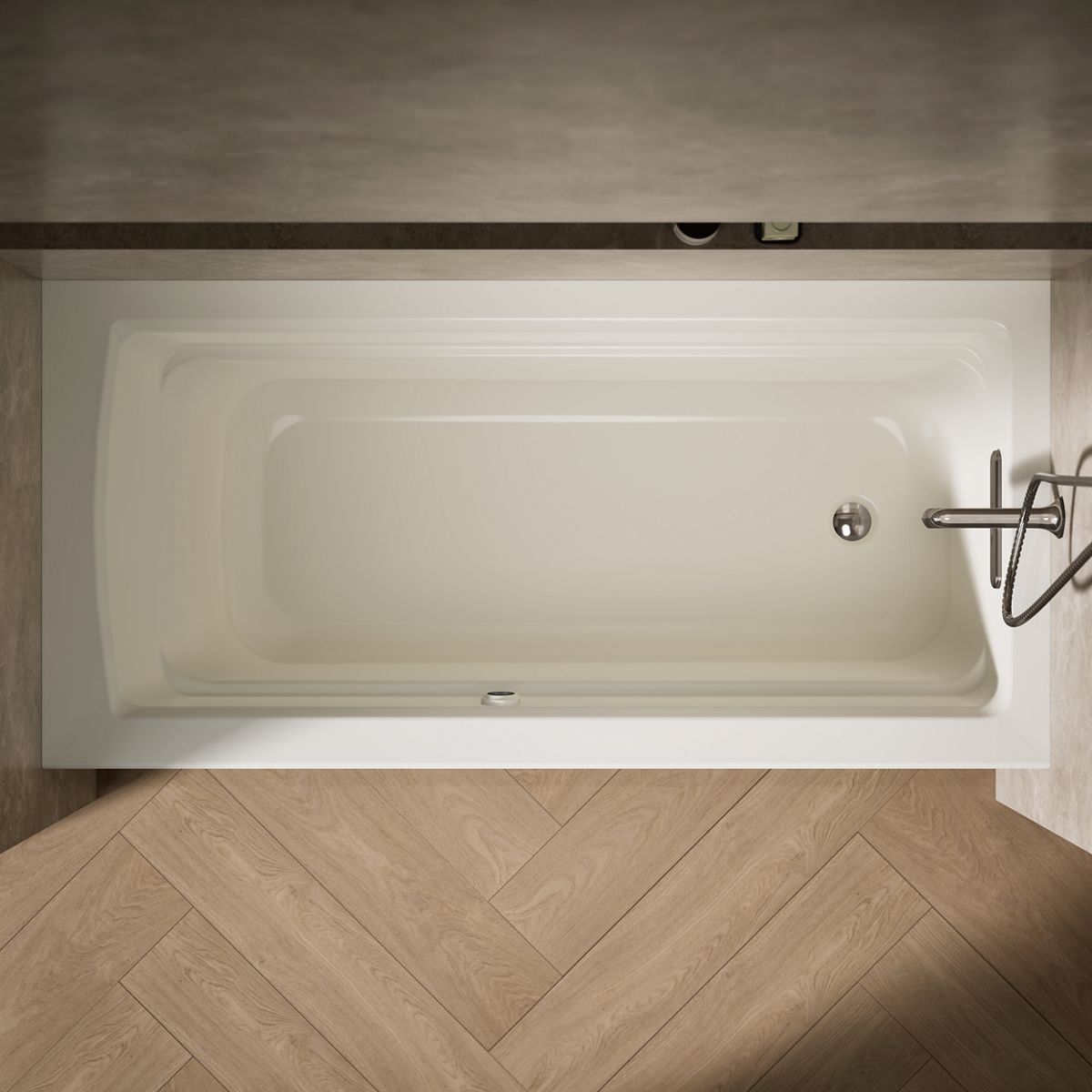 7748-archer-66-x-32-alcove-bath-with-bask-heated-surface-right-drain-34.jpg Archer® 66" x 32" alcove bath with Bask® heated surface, right drain