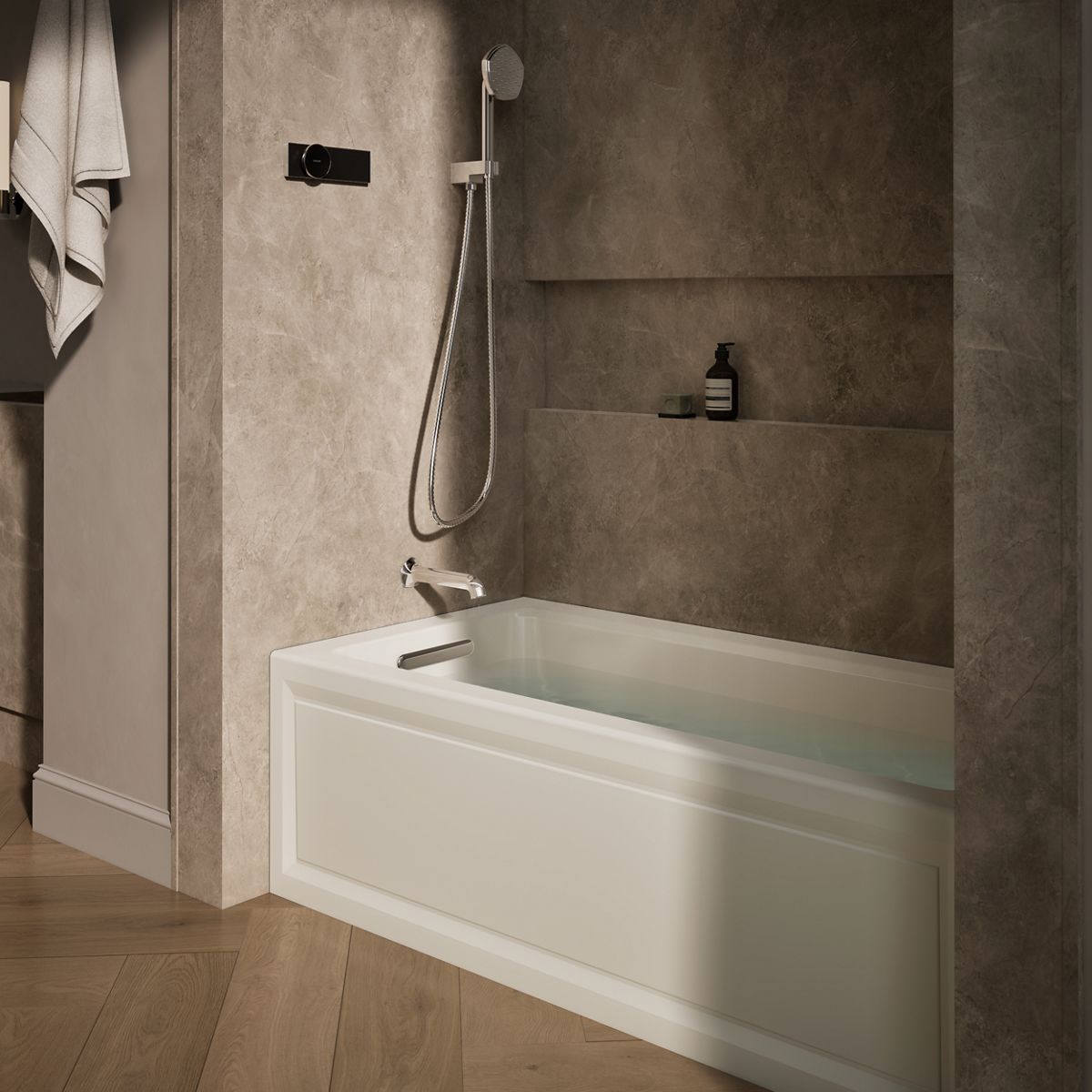 7797-archer-60-x-30-alcove-heated-bubblemassage-air-bath-left-drain-11.jpg Archer® 60" x 30" alcove Heated BubbleMassage™ air bath, left drain