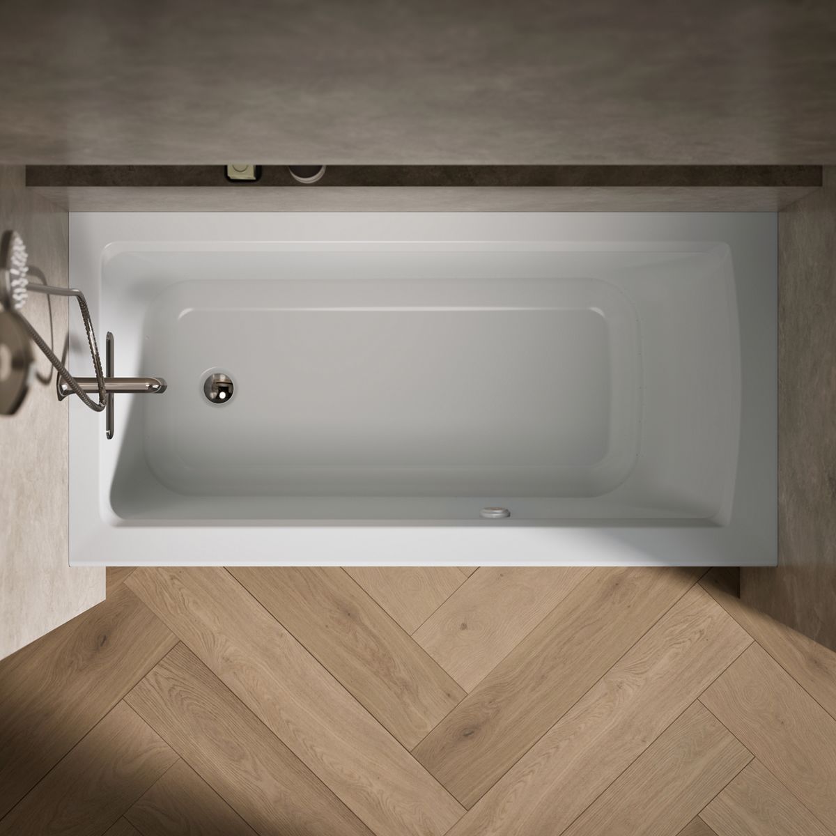 7797-archer-60-x-30-alcove-heated-bubblemassage-air-bath-left-drain-26.jpg Archer® 60" x 30" alcove Heated BubbleMassage™ air bath, left drain