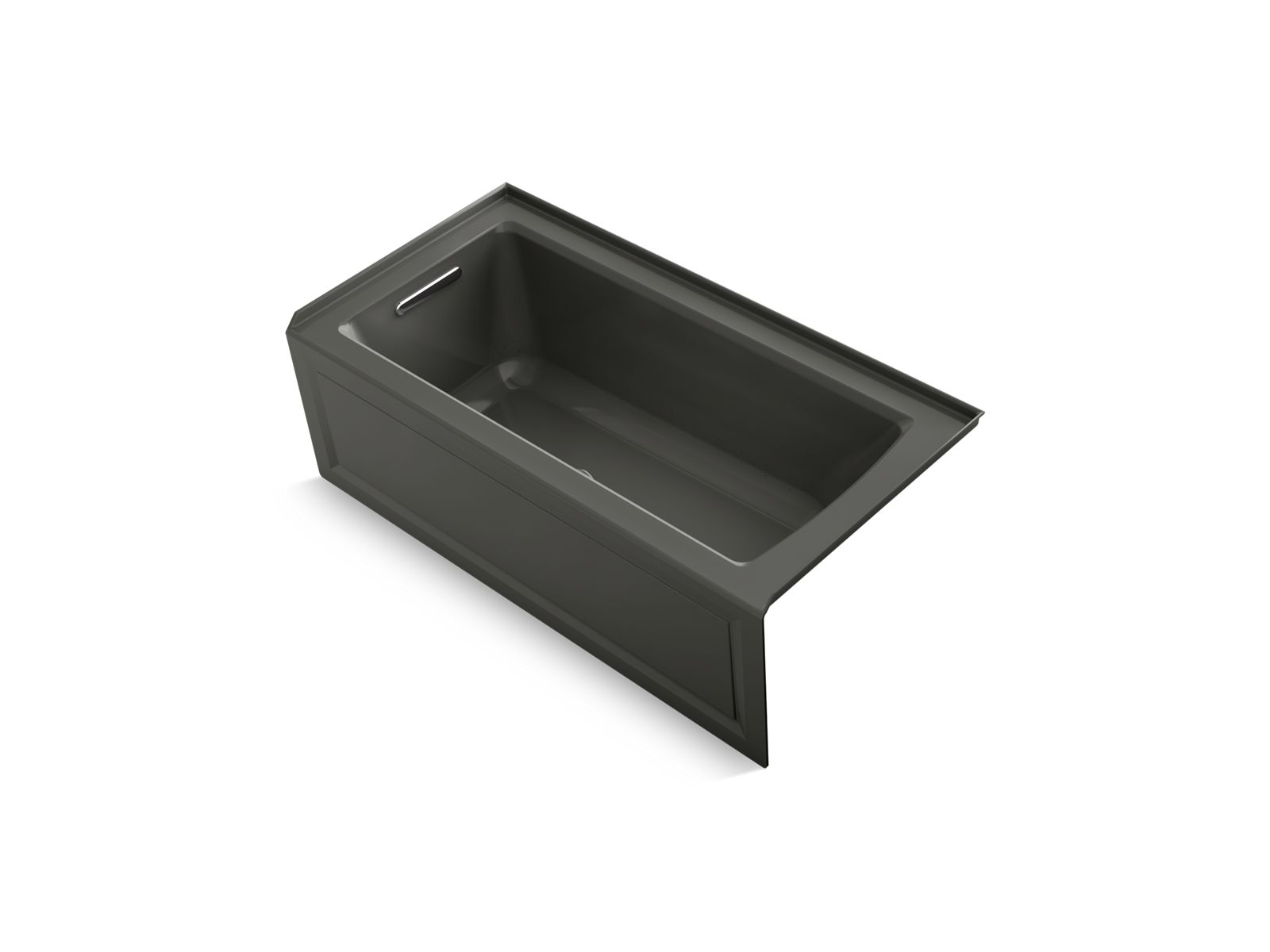 7797-archer-60-x-30-alcove-heated-bubblemassage-air-bath-left-drain-3.jpg Archer® 60" x 30" alcove Heated BubbleMassage™ air bath, left drain