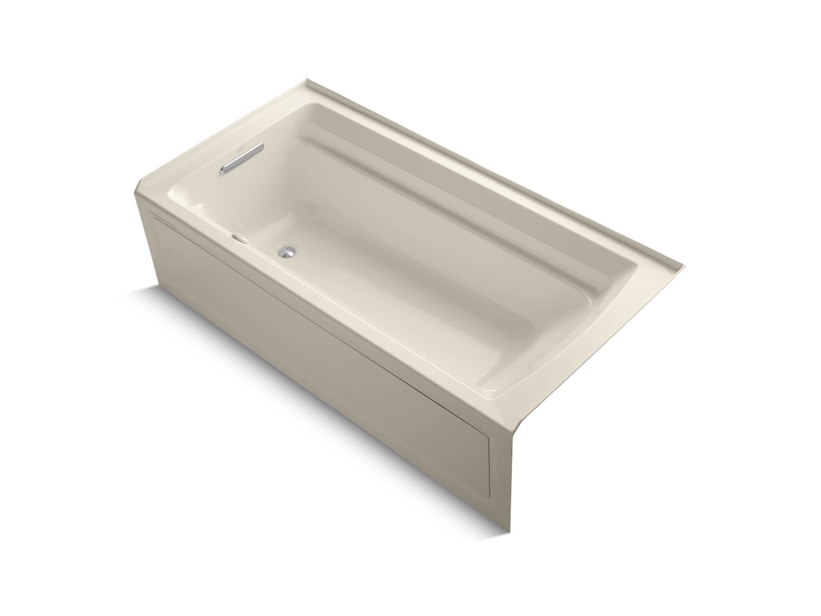 7817-archer-72-x-36-alcove-bubblemassage-air-bath-with-integral-flange-left-hand-drain-bask-heated-surface-3.jpg Archer® 72" x 36" alcove BubbleMassage™ air bath with integral flange, left-hand drain, Bask® heated surface
