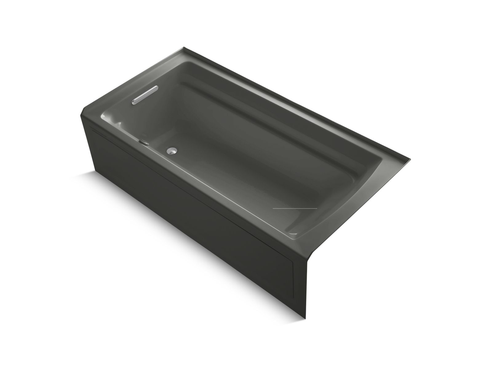 7817-archer-72-x-36-alcove-bubblemassage-air-bath-with-integral-flange-left-hand-drain-bask-heated-surface-5.jpg Archer® 72" x 36" alcove BubbleMassage™ air bath with integral flange, left-hand drain, Bask® heated surface