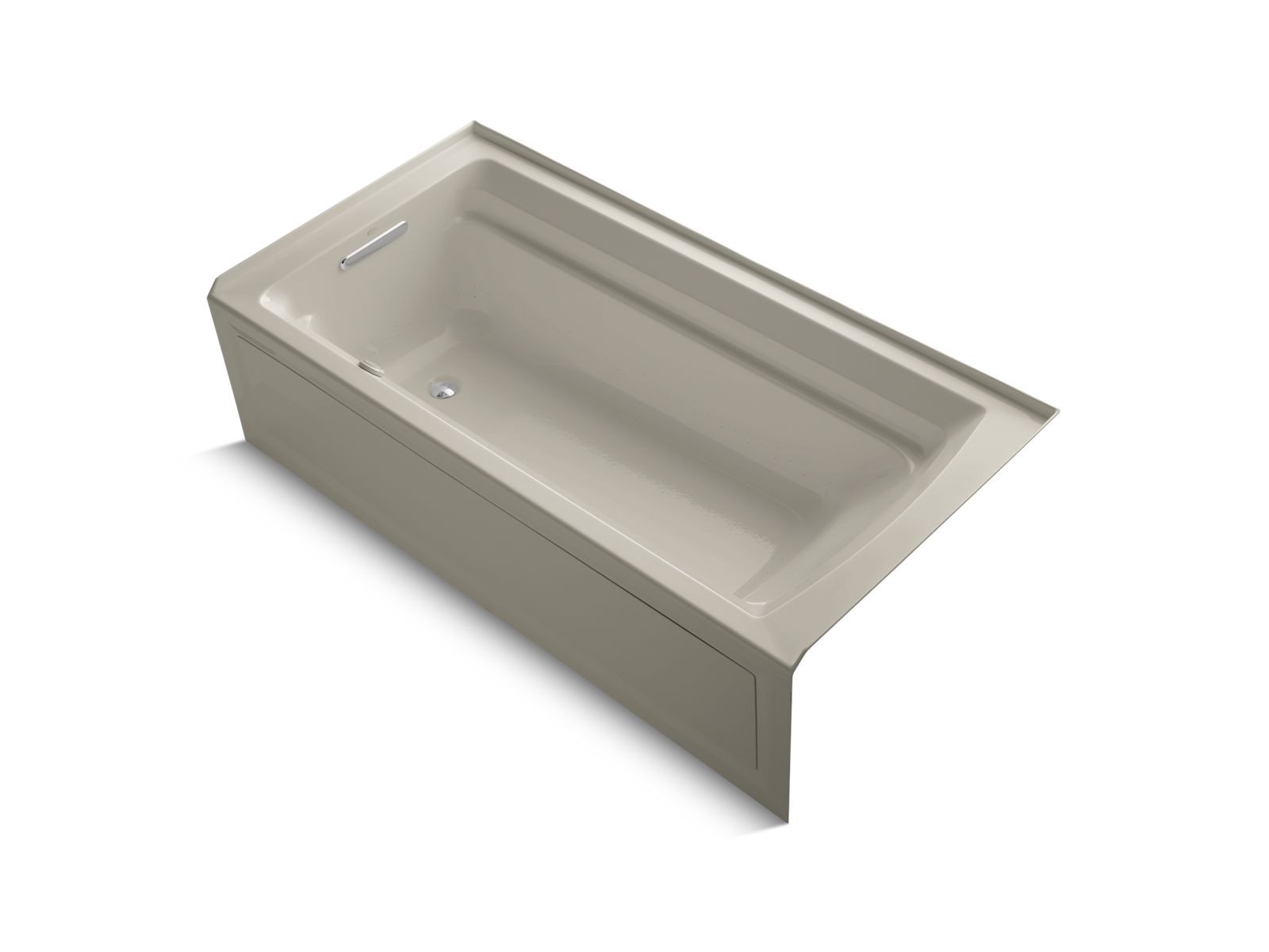 7817-archer-72-x-36-alcove-bubblemassage-air-bath-with-integral-flange-left-hand-drain-bask-heated-surface-9.jpg Archer® 72" x 36" alcove BubbleMassage™ air bath with integral flange, left-hand drain, Bask® heated surface