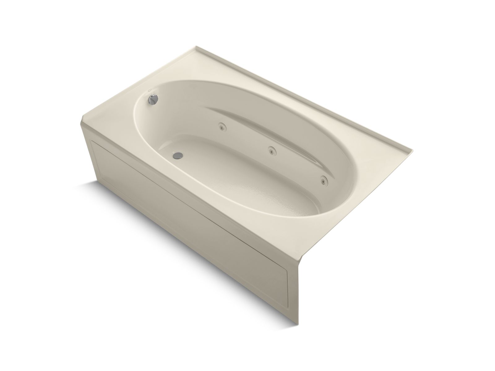 7833-windward-72-x-42-alcove-whirlpool-bath-with-integral-apron-left-hand-drain-and-heater-2.jpg Windward® 72" x 42" alcove whirlpool bath with integral apron, left-hand drain and heater